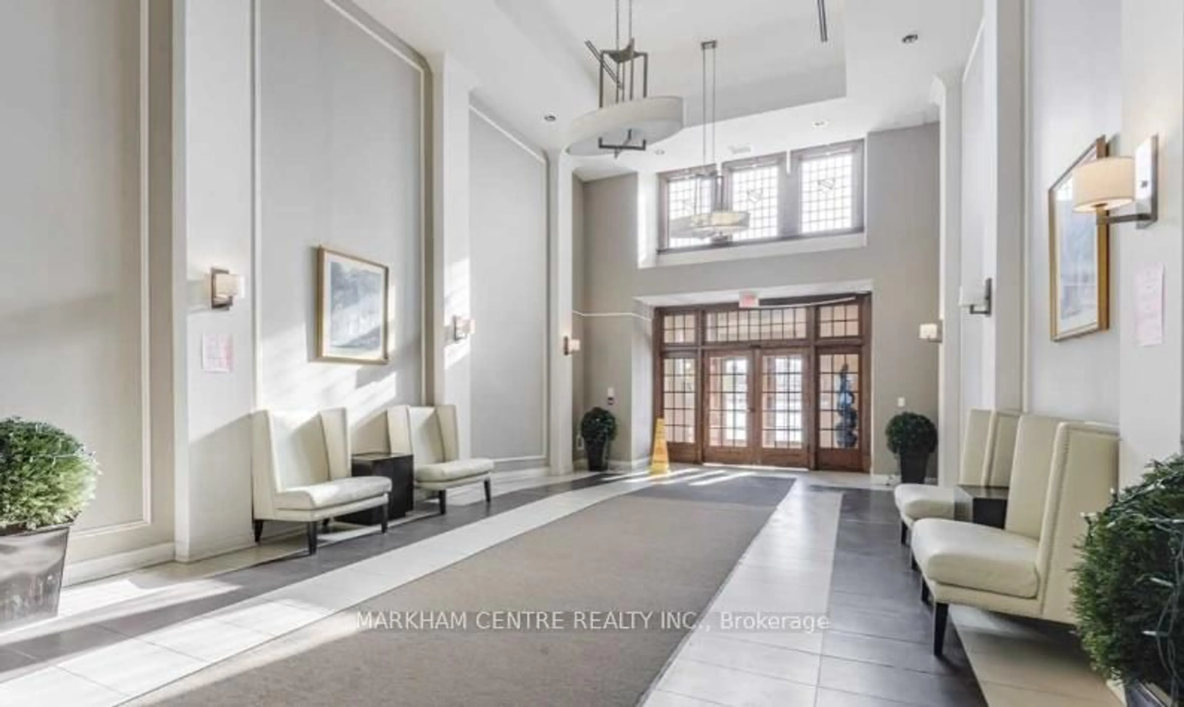 Indoor foyer for 4600 Steeles Ave #116, Markham Ontario L3R 5J1