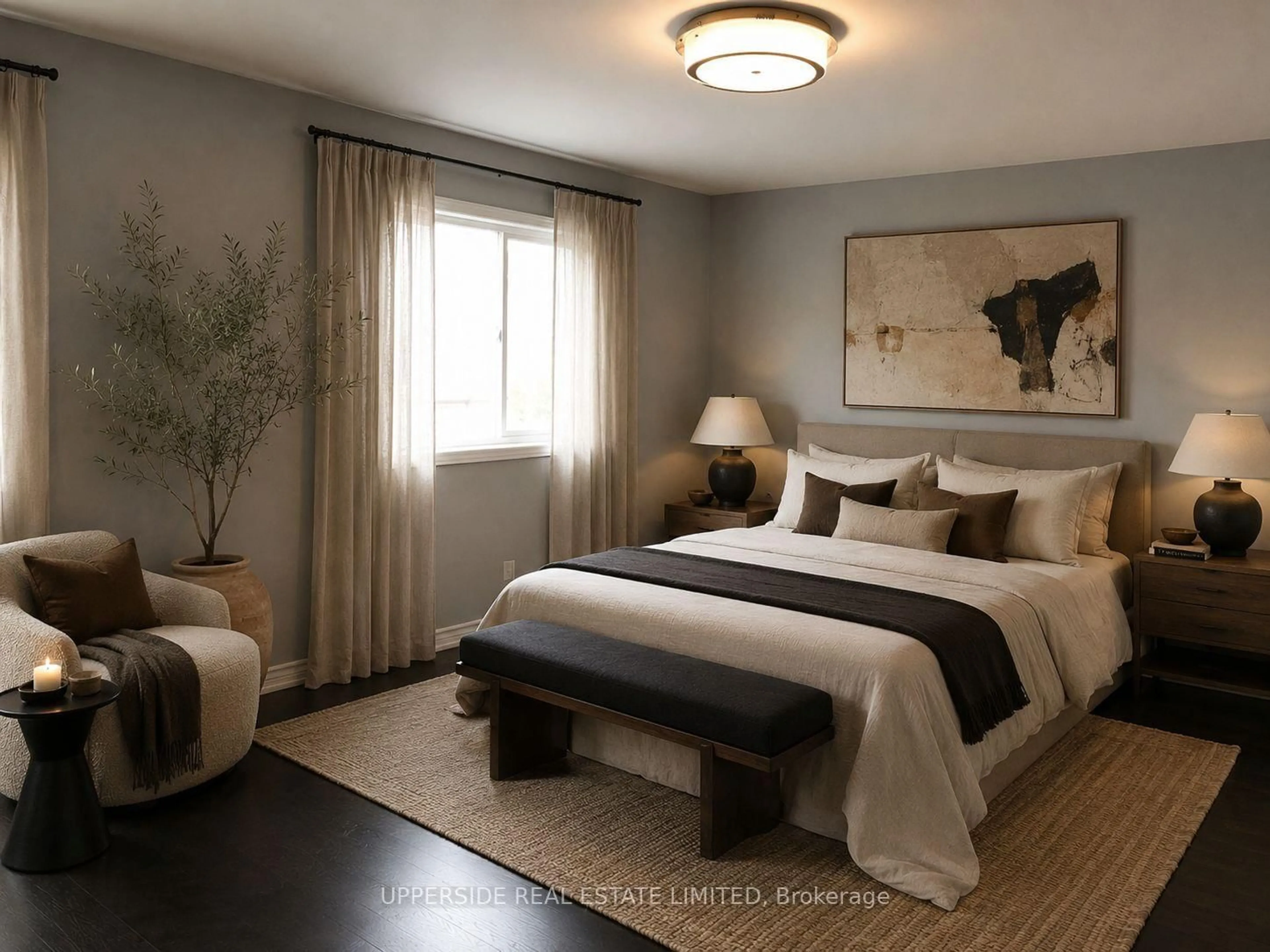 Bedroom with bed, unknown for 5 Holmwood St, Richmond Hill Ontario L4B 4K4