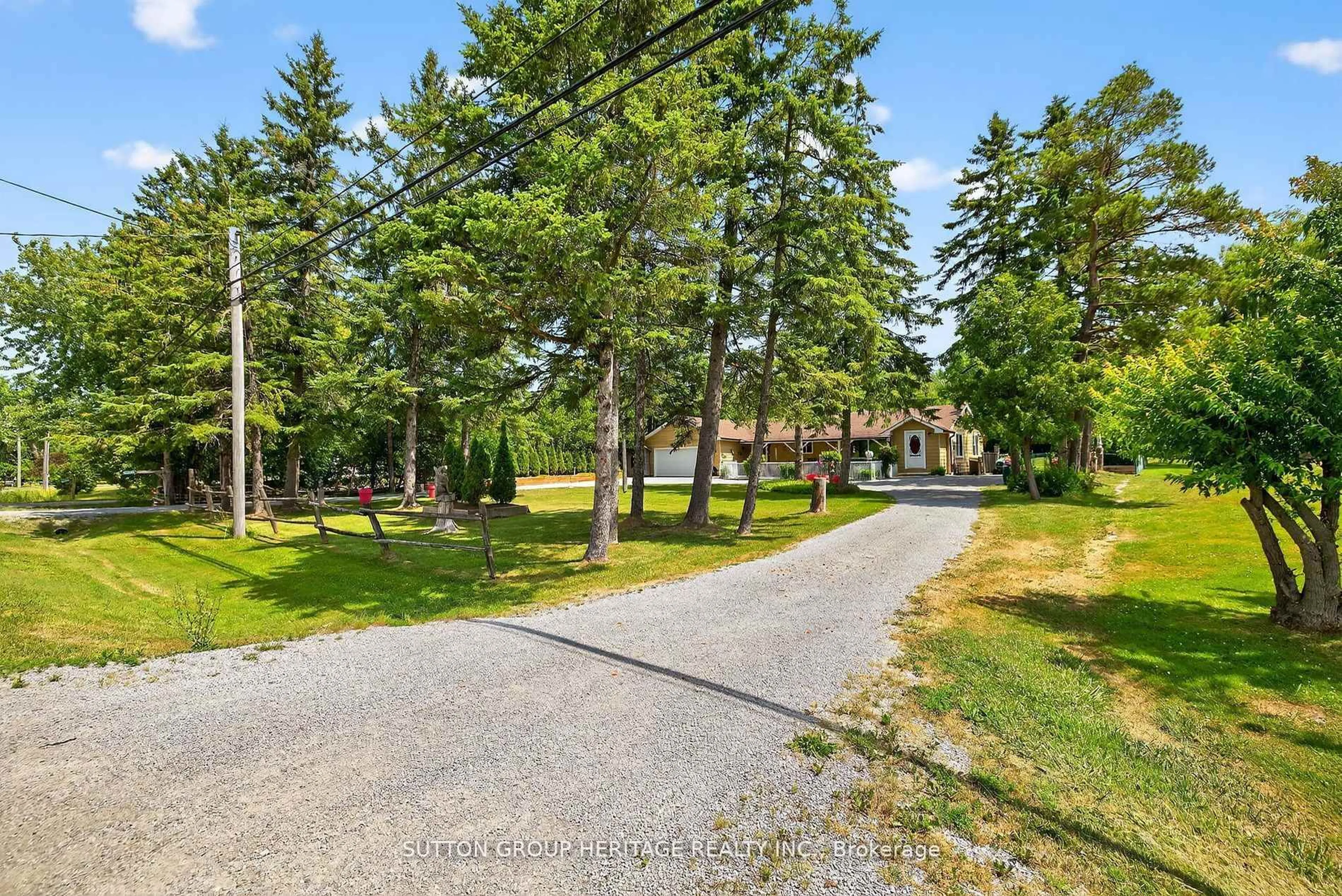 A pic from outside/outdoor area/front of a property/back of a property/a pic from drone, unknown for 22665 Lakeridge Rd, Brock Ontario L0E 1E0