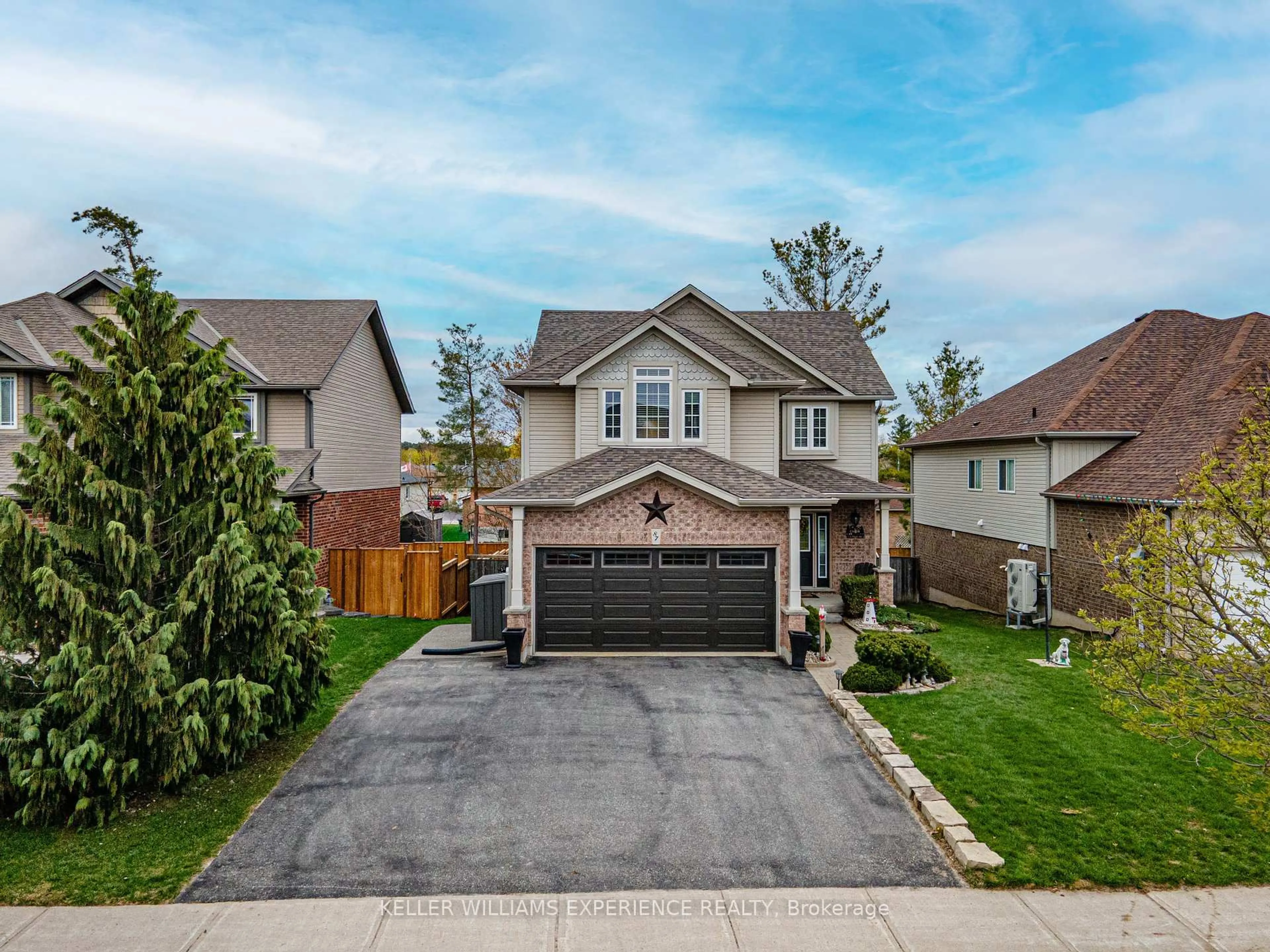 Home with brick exterior material, street for 87 Armeda Clow Cres, Essa Ontario L3W 0H6