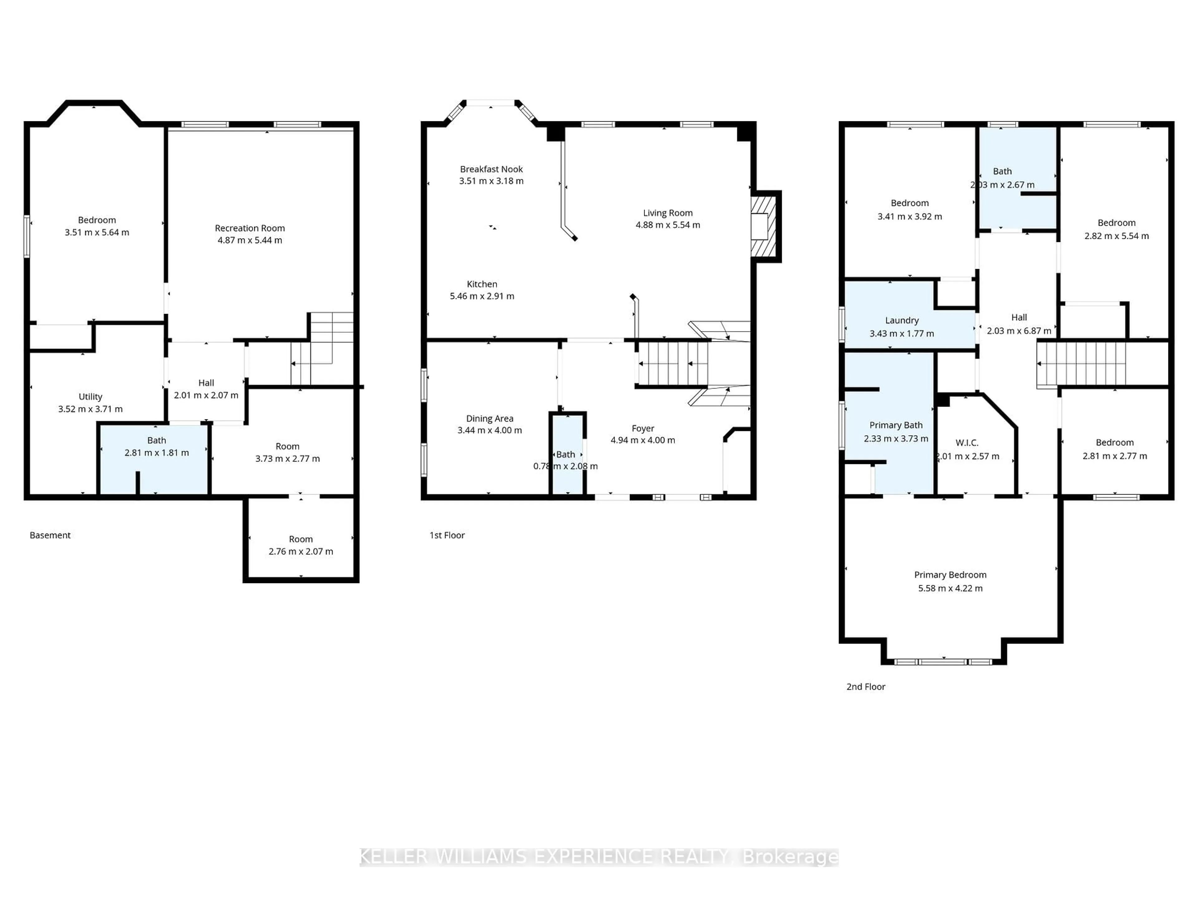 Floor plan for 87 Armeda Clow Cres, Essa Ontario L3W 0H6