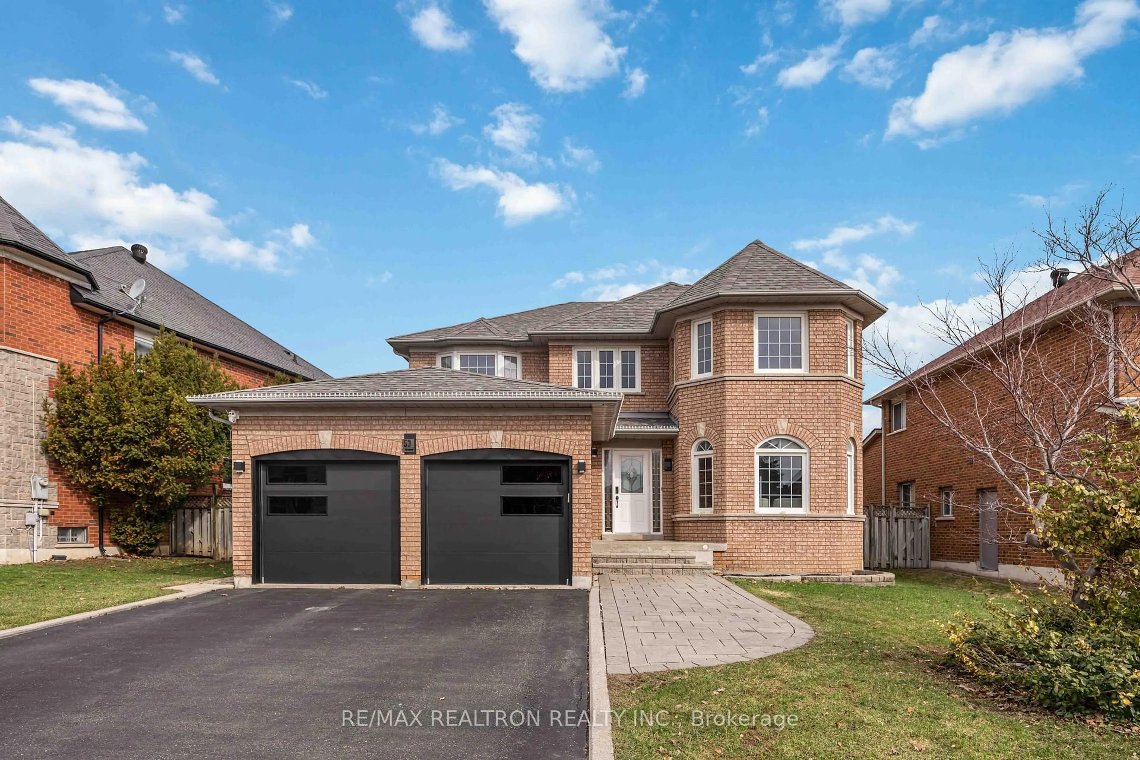 Home with brick exterior material, street for 53 Boxwood Cres, Markham Ontario L3S 3P6