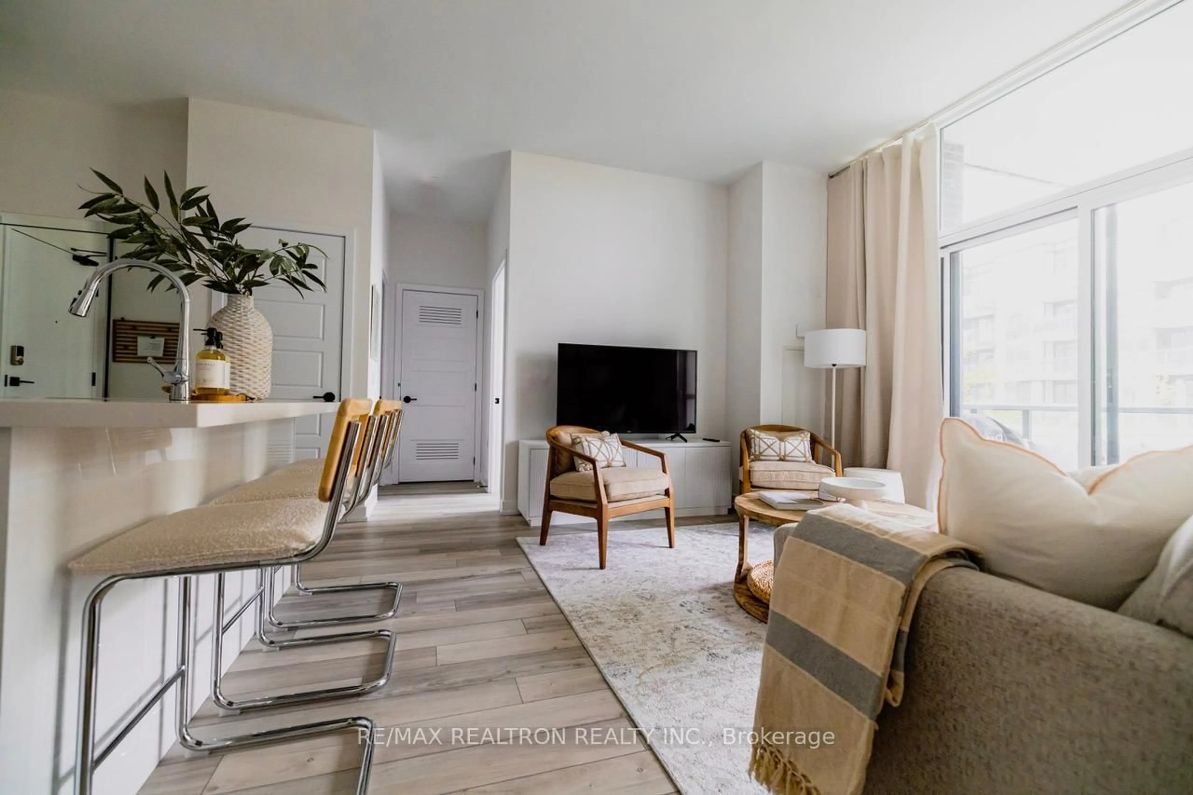 Living room with furniture, unknown for 415 Sea Ray Ave #134, Innisfil Ontario L9S 0R5