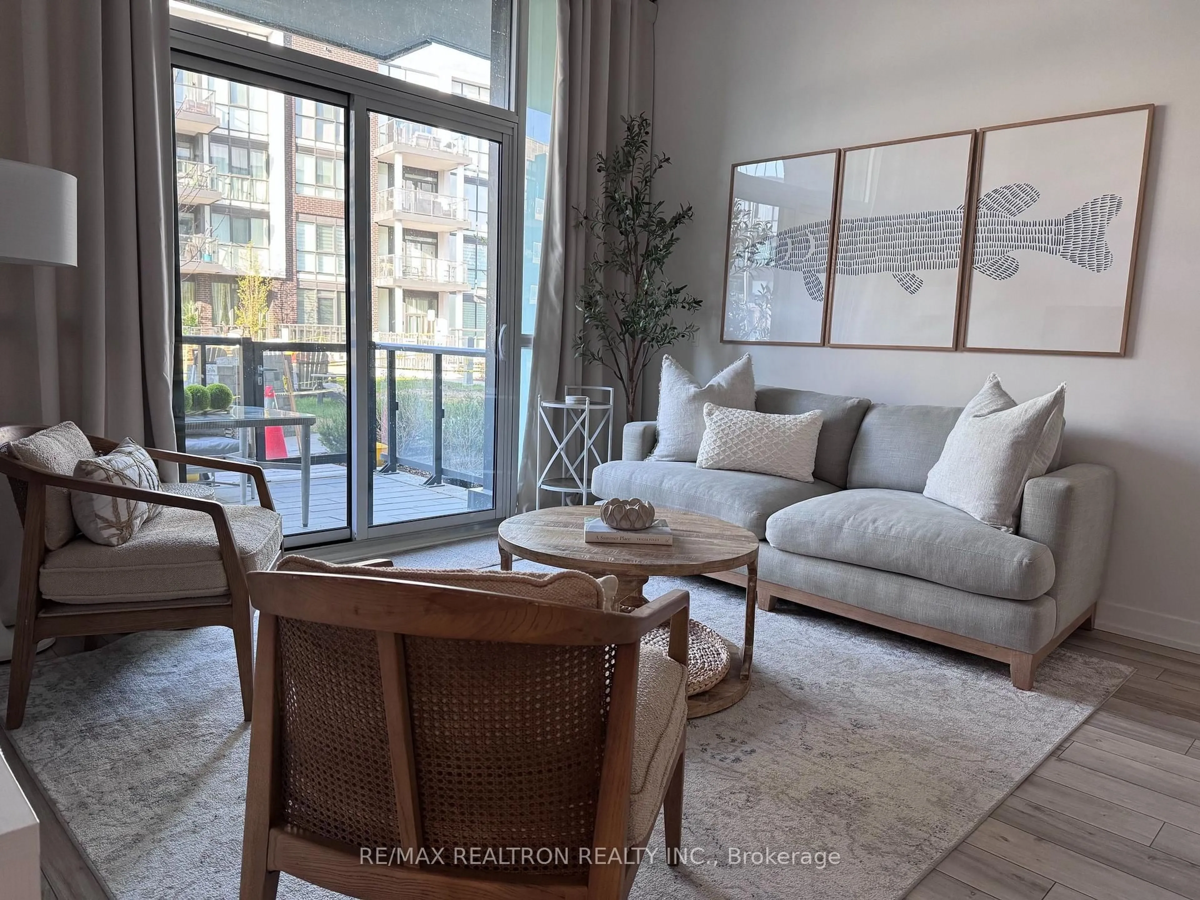 Living room with furniture, unknown for 415 Sea Ray Ave #134, Innisfil Ontario L9S 0R5