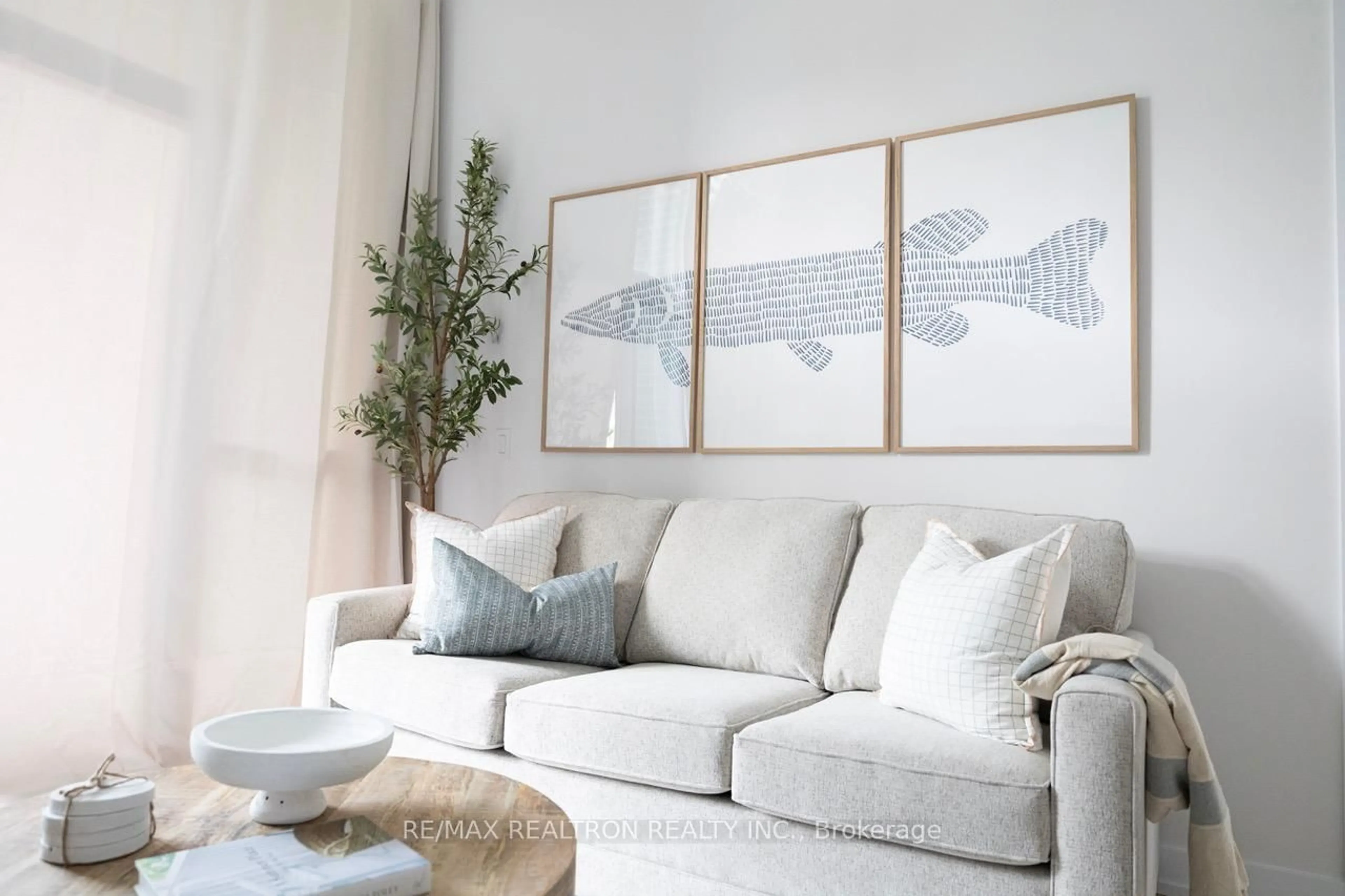 Living room with furniture, unknown for 415 Sea Ray Ave #134, Innisfil Ontario L9S 0R5