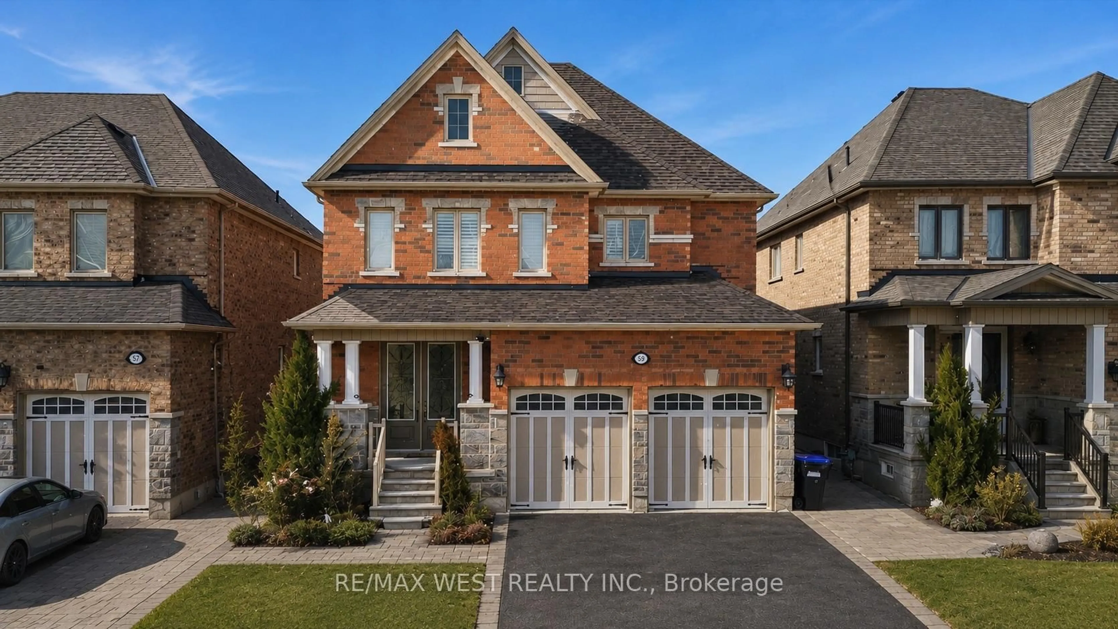 Home with brick exterior material, street for 75 Morrison Ave, New Tecumseth Ontario L9R 0R4
