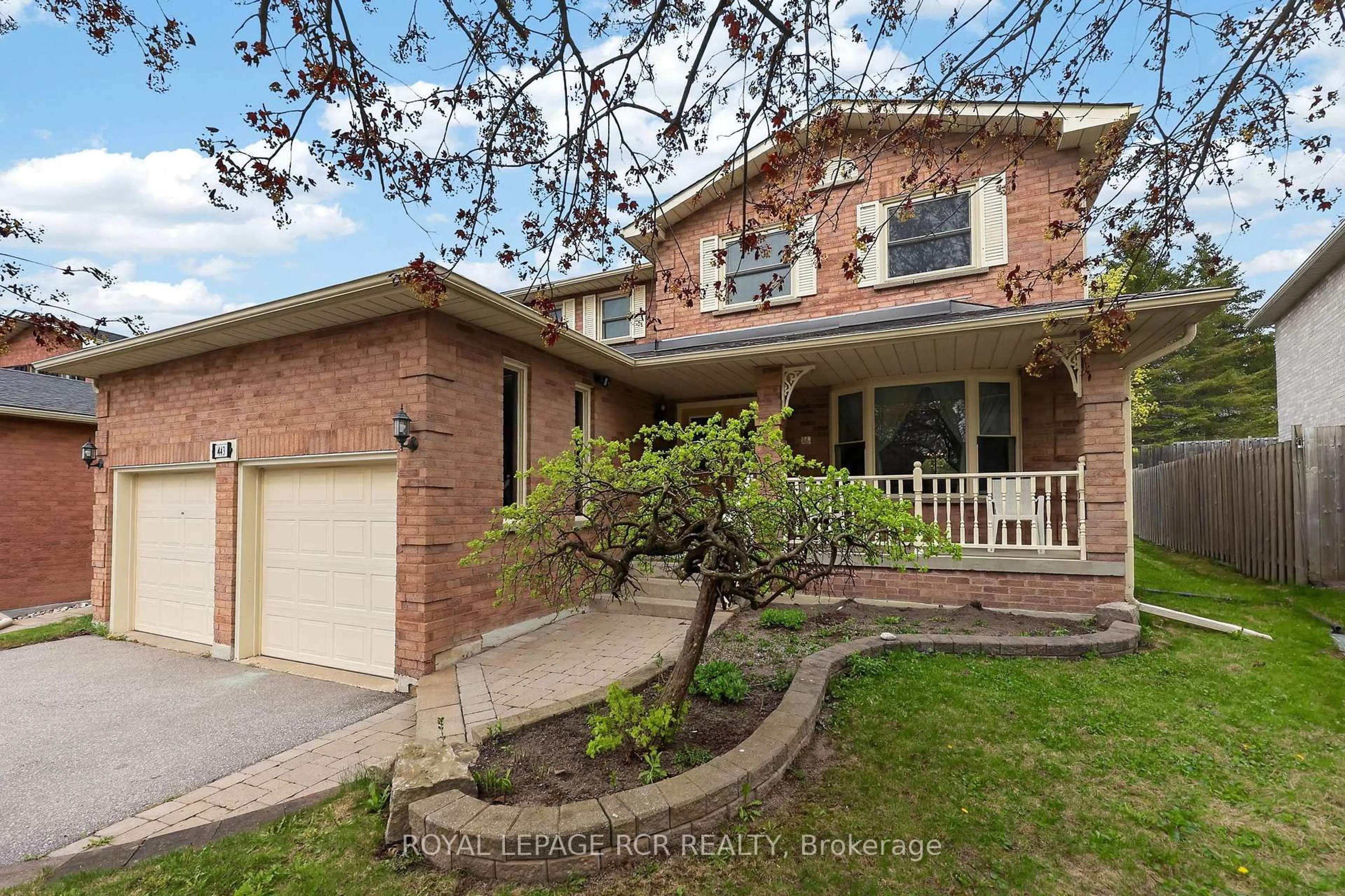 Home with brick exterior material, street for 443 Herridge Circ, Newmarket Ontario L3Y 7H7
