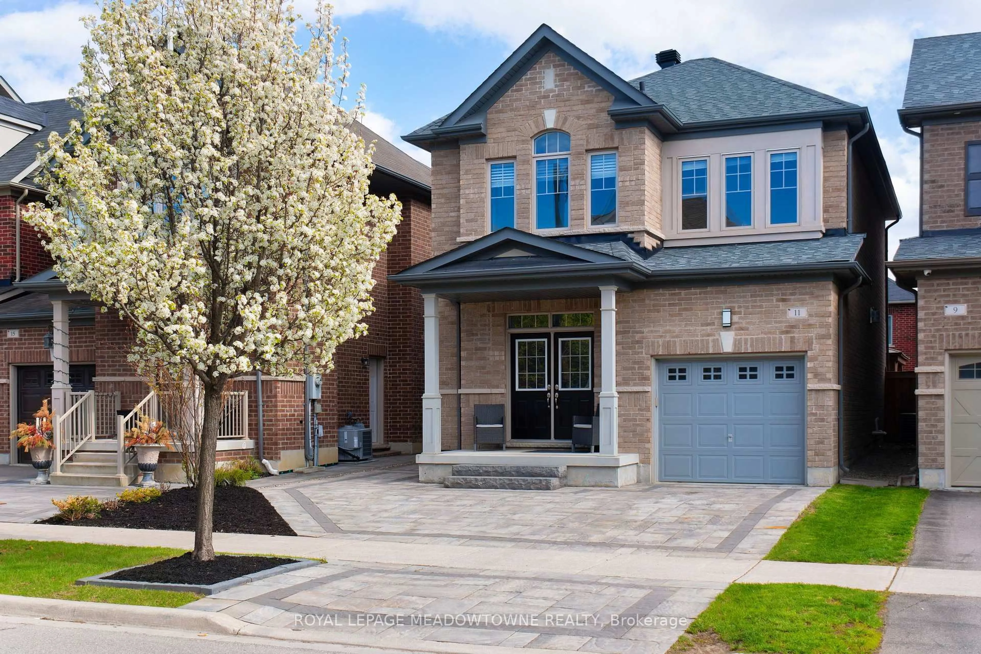 Home with brick exterior material, street for 11 Cranbrook Cres, Vaughan Ontario L4H 4H5
