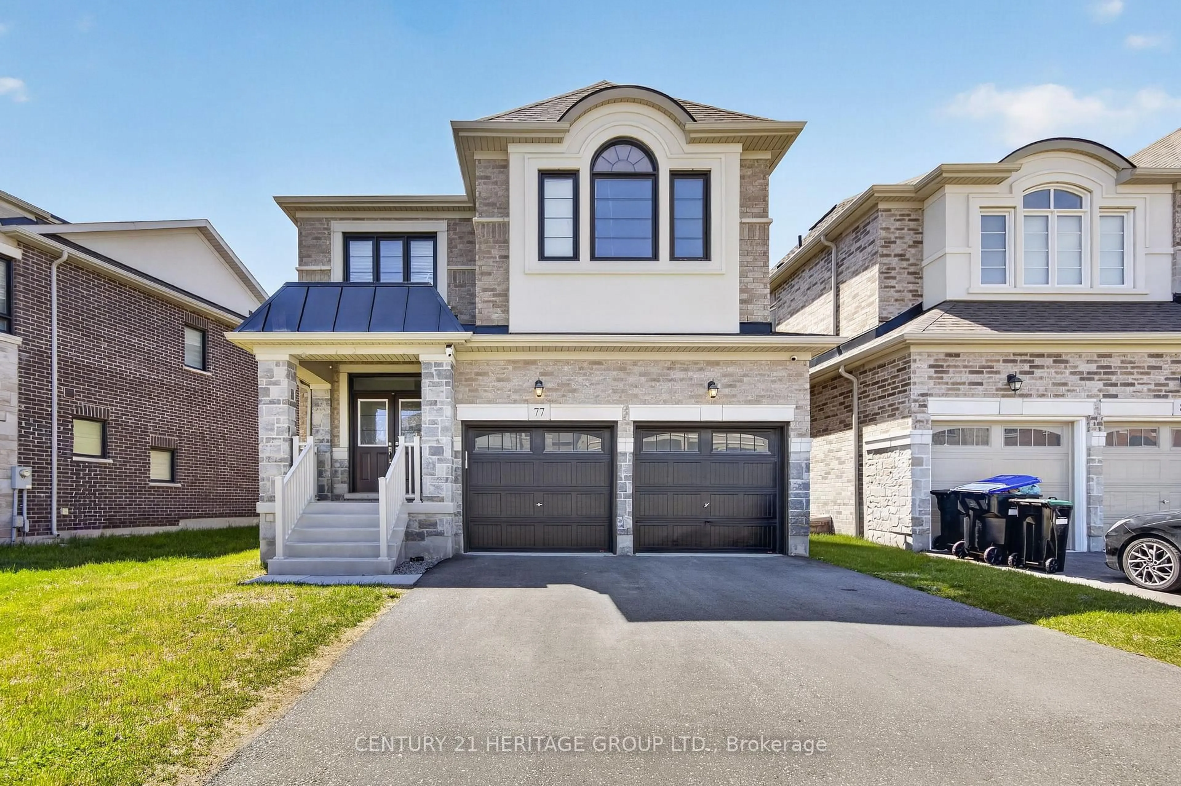 Home with brick exterior material, street for 77 Montrose Blvd, Bradford West Gwillimbury Ontario L3Z 0E4