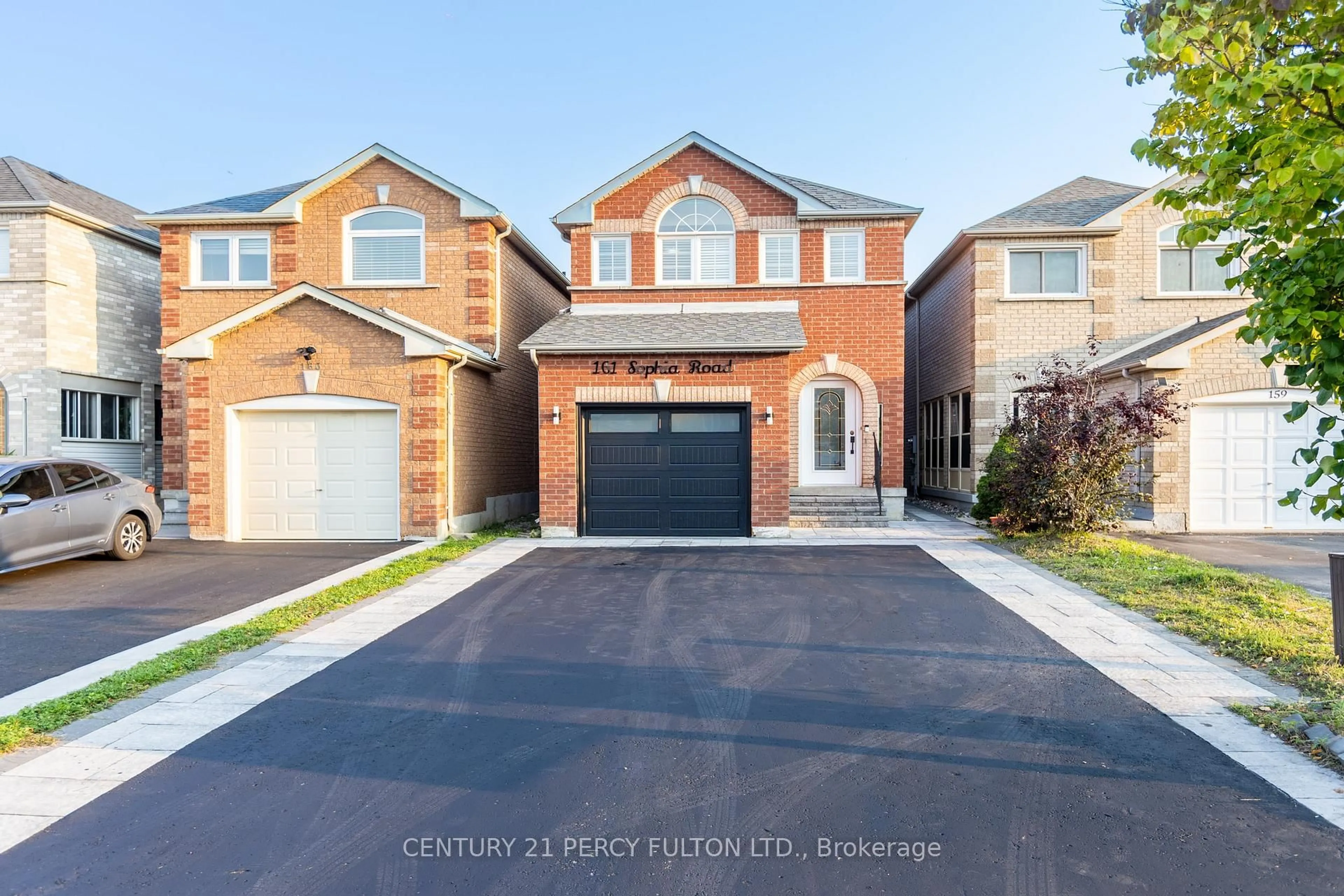 Home with brick exterior material, street for 161 Sophia Rd, Markham Ontario L3S 3Y9