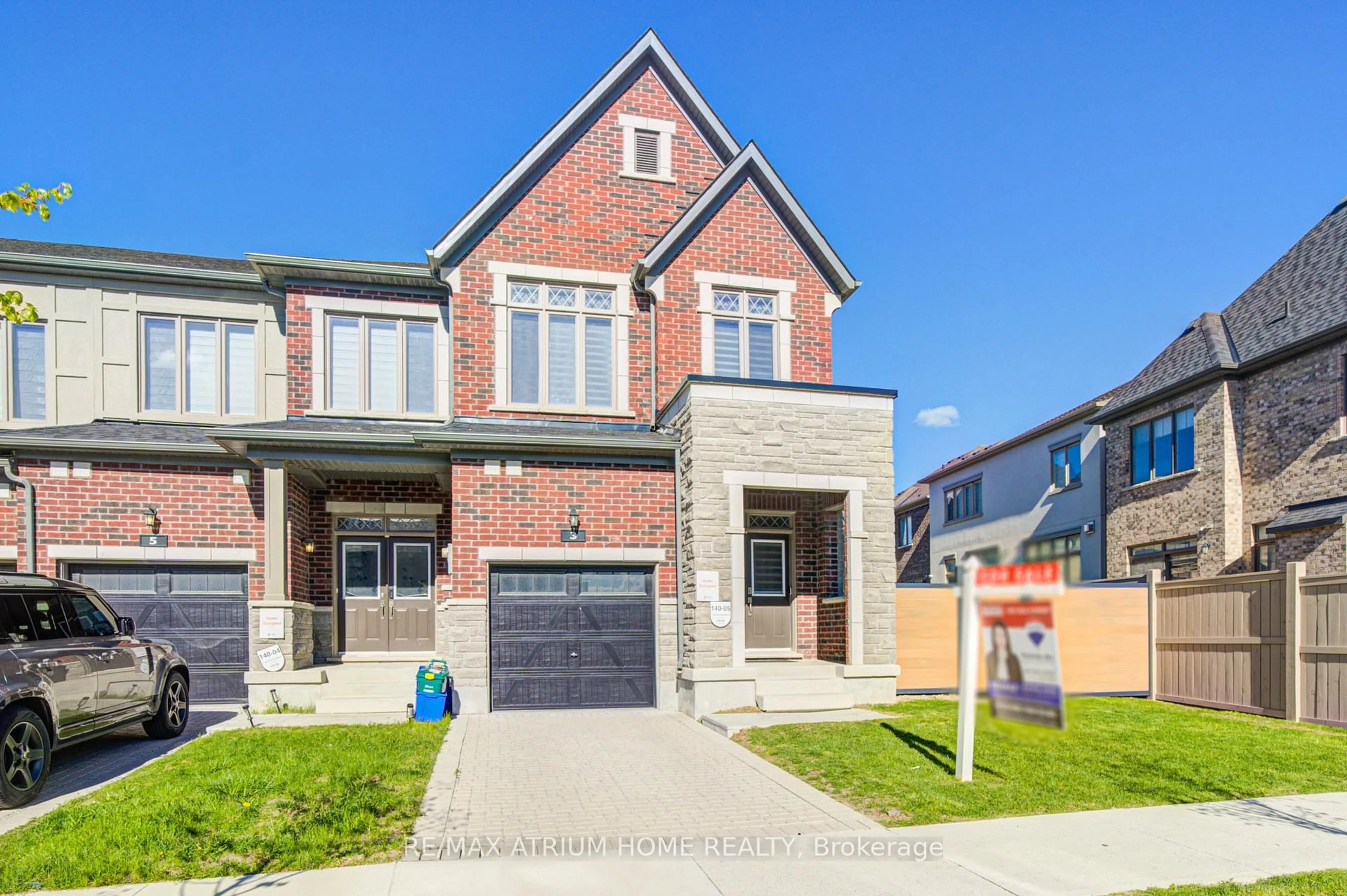 Home with brick exterior material, street for 3 Jessica Antonella St, Markham Ontario L6C 3J6