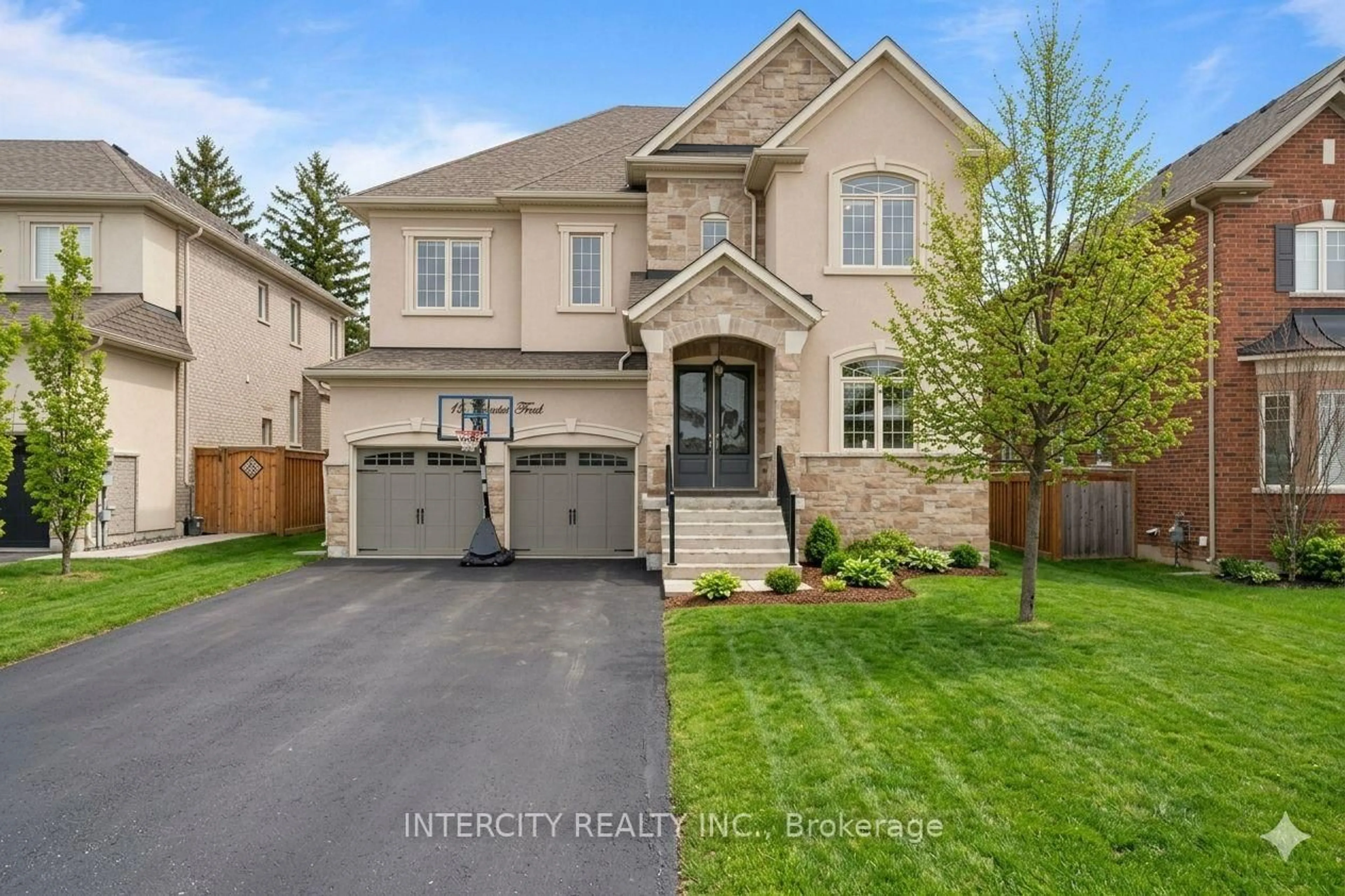 Home with brick exterior material, street for 15 Coastal Tr, King Ontario L7B 0A5
