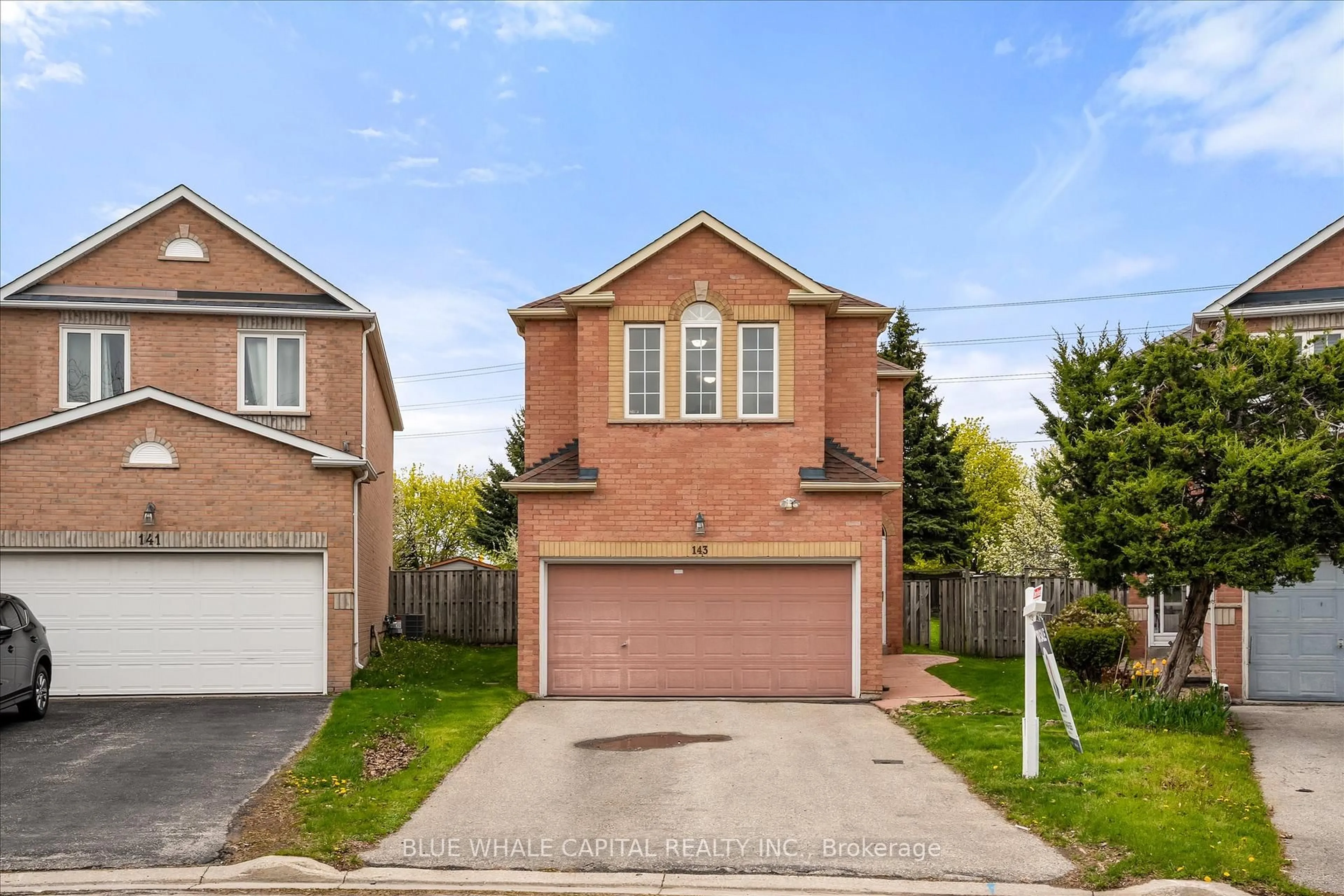 Home with brick exterior material, street for 143 Hertford Cres, Markham Ontario L3S 3R4
