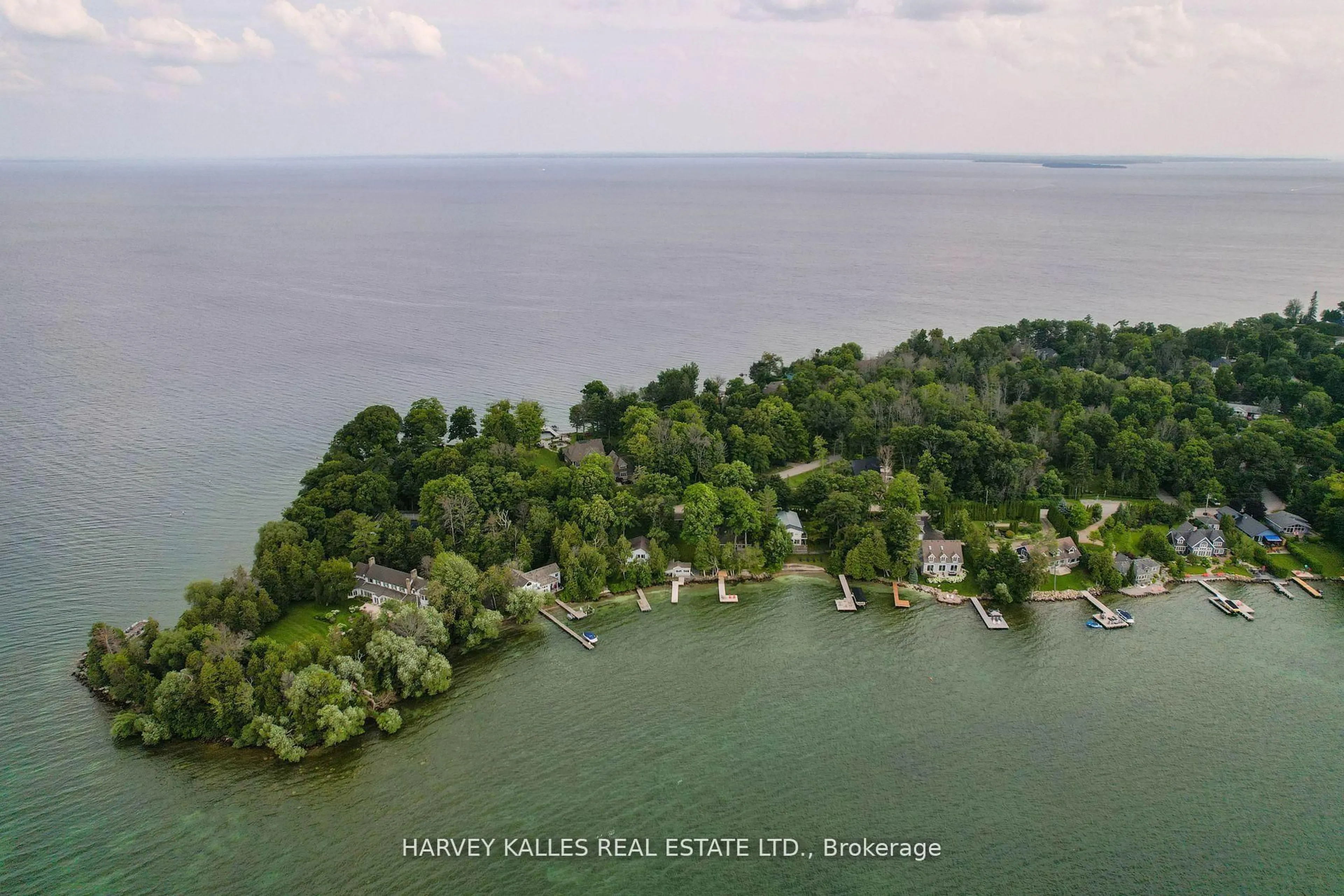 A pic from outside/outdoor area/front of a property/back of a property/a pic from drone, water/lake/river/ocean view for 22 Gooch Park Dr, Innisfil Ontario L9S 2S6