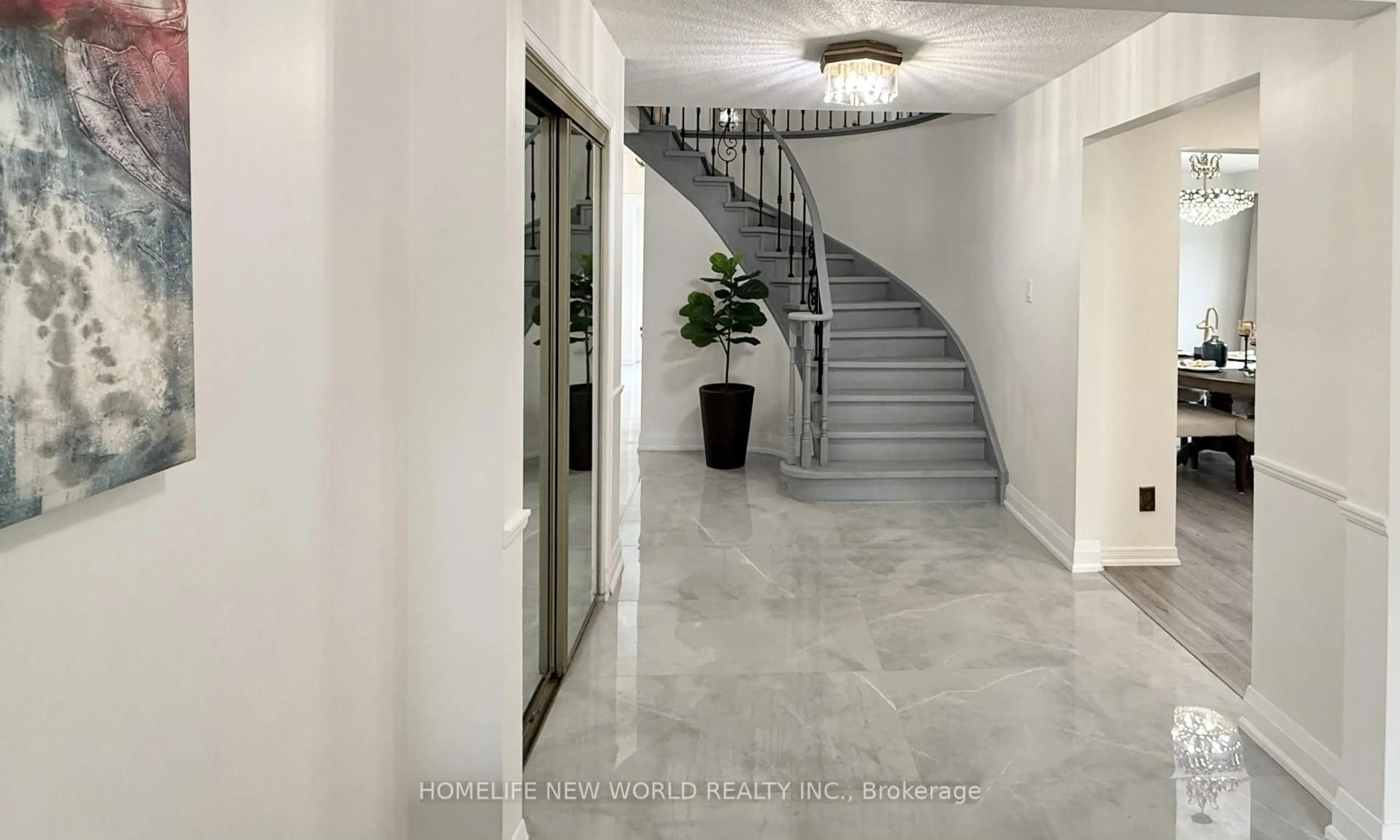 Indoor foyer for 93 Willowbrook Rd, Markham Ontario L3T 5K7