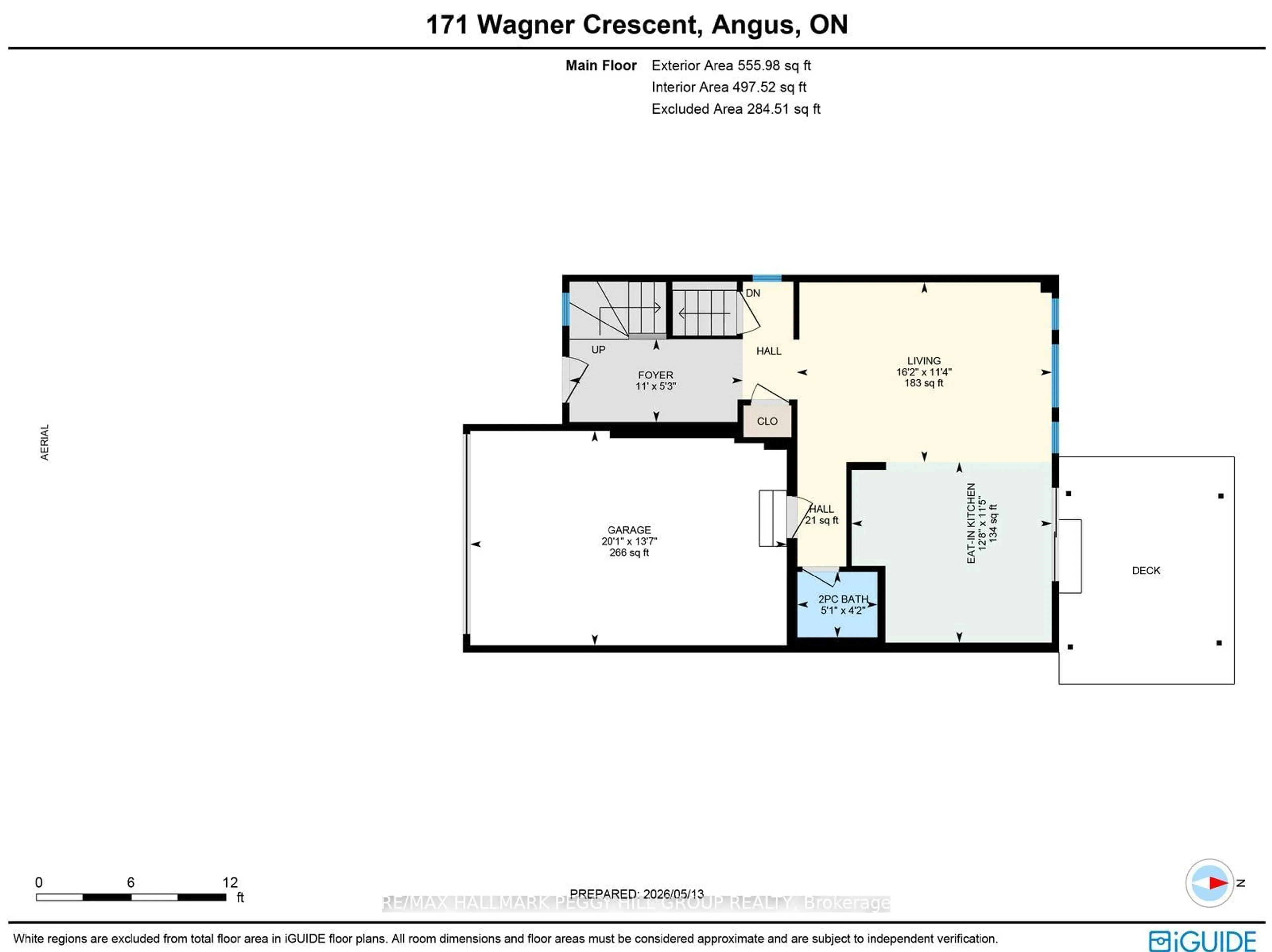Floor plan for 171 Wagner Cres, Essa Ontario L3W 0R7