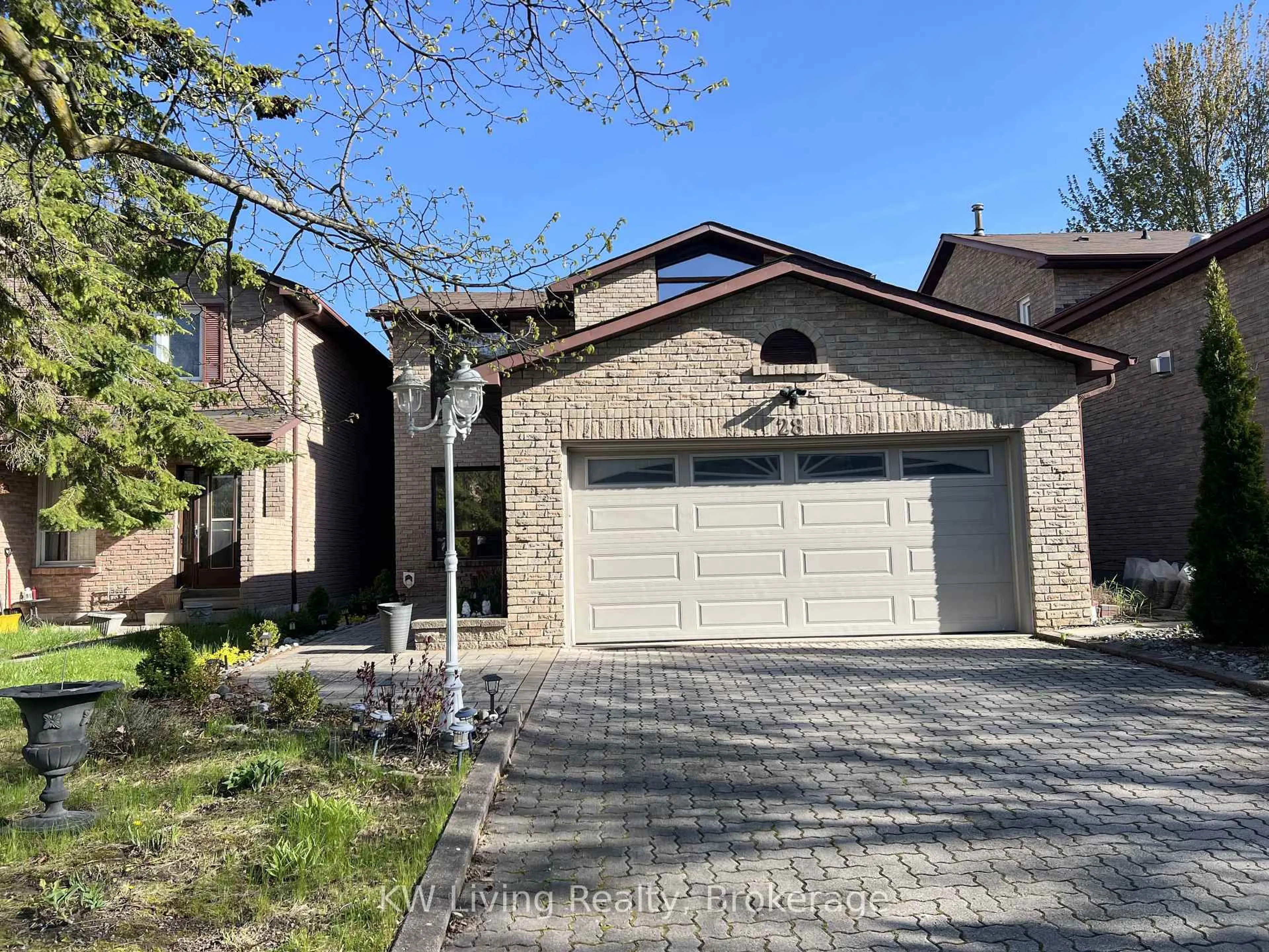 Home with brick exterior material, street for 28 Parkinson Rd, Markham Ontario L3P 4G5