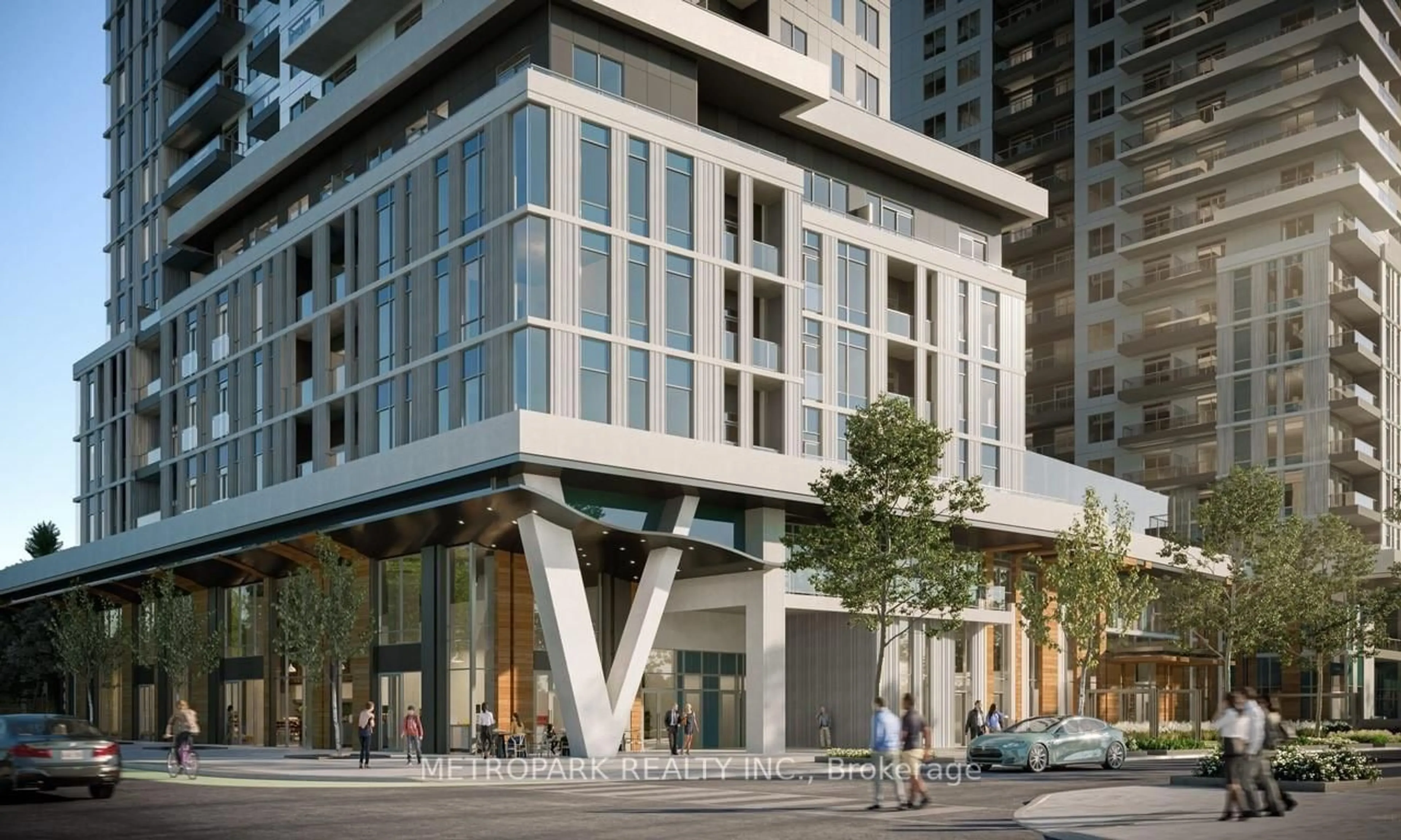 Indoor foyer for 2851 Hwy 7 St #3411, Vaughan Ontario L4K 1W2