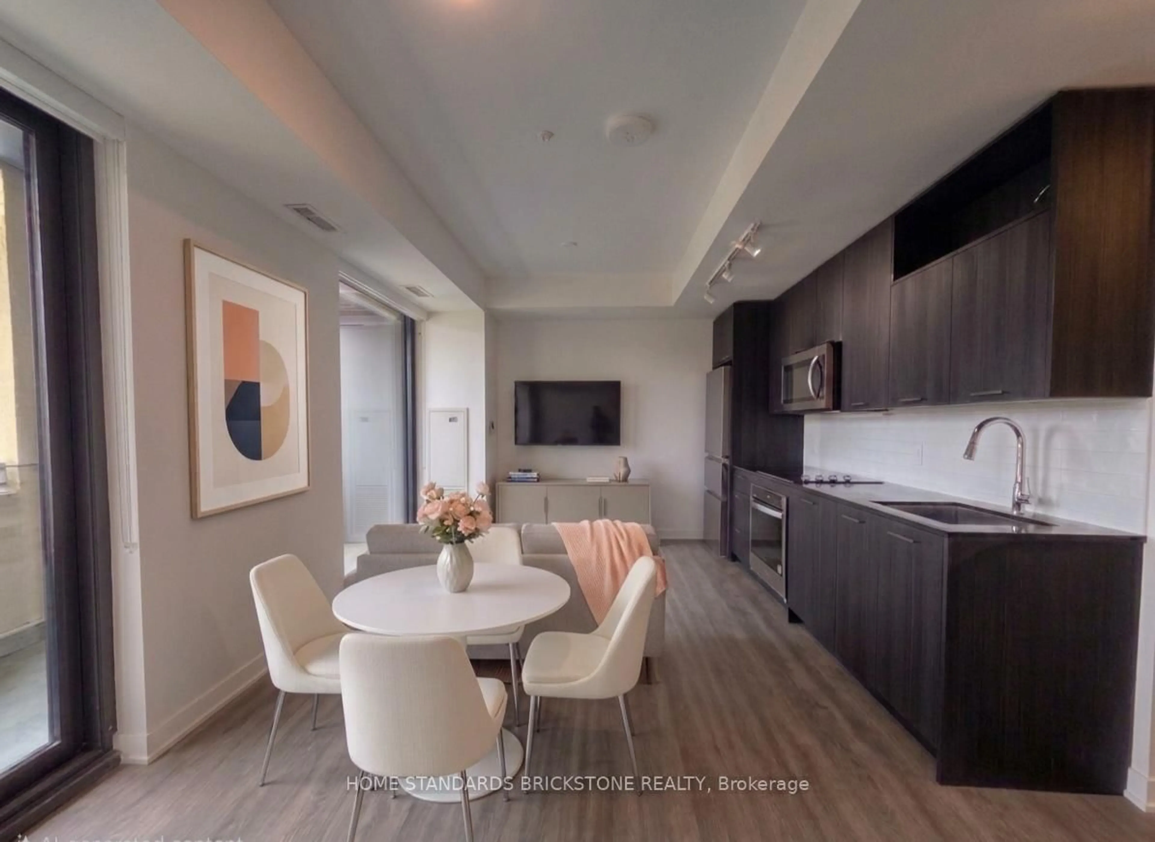 Open concept kitchen, unknown for 120 Eagle Rock Way #608, Vaughan Ontario L6A 5C2