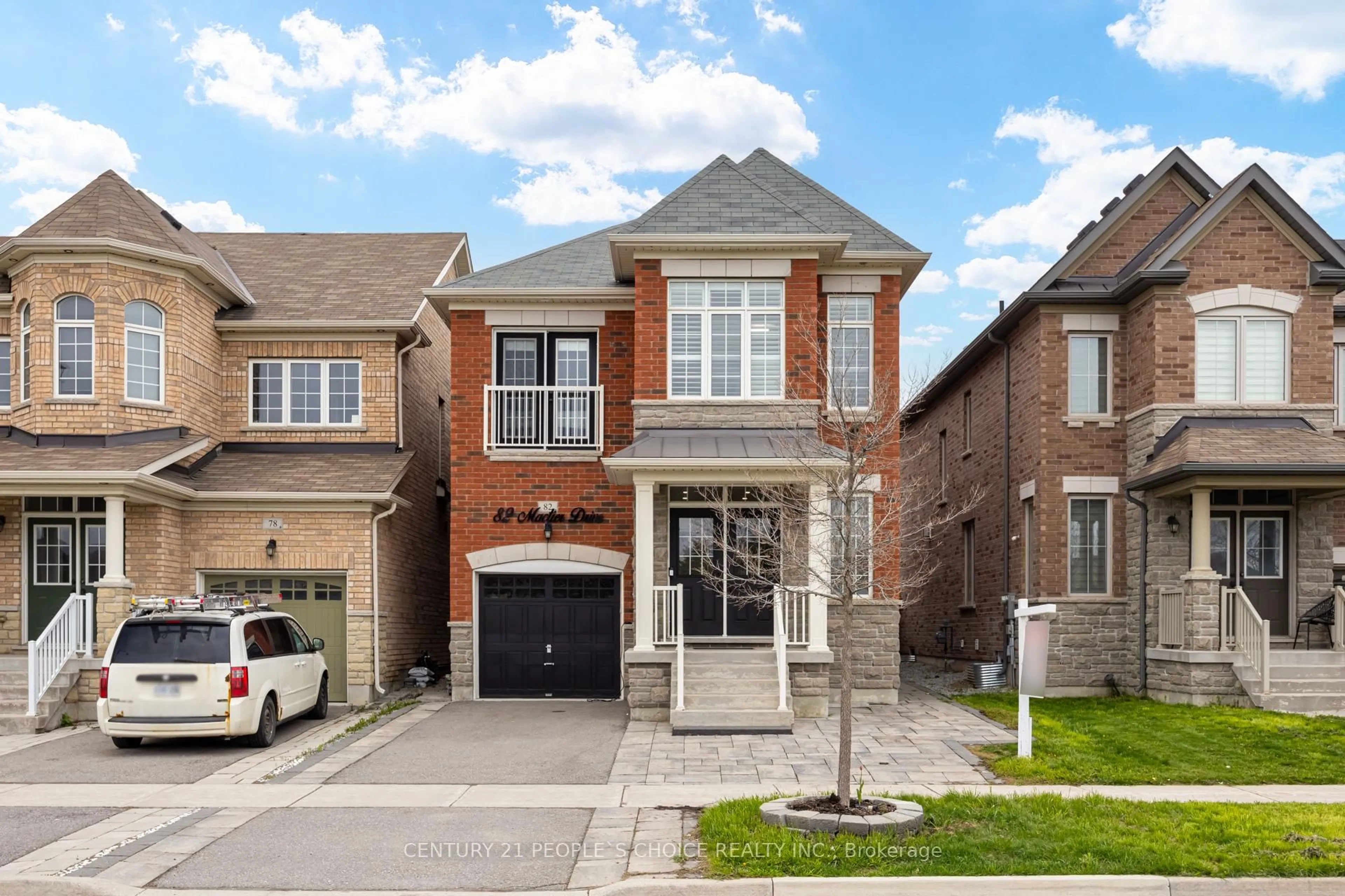 Home with brick exterior material, street for 82 Mactier Dr, Vaughan Ontario L4H 4L2