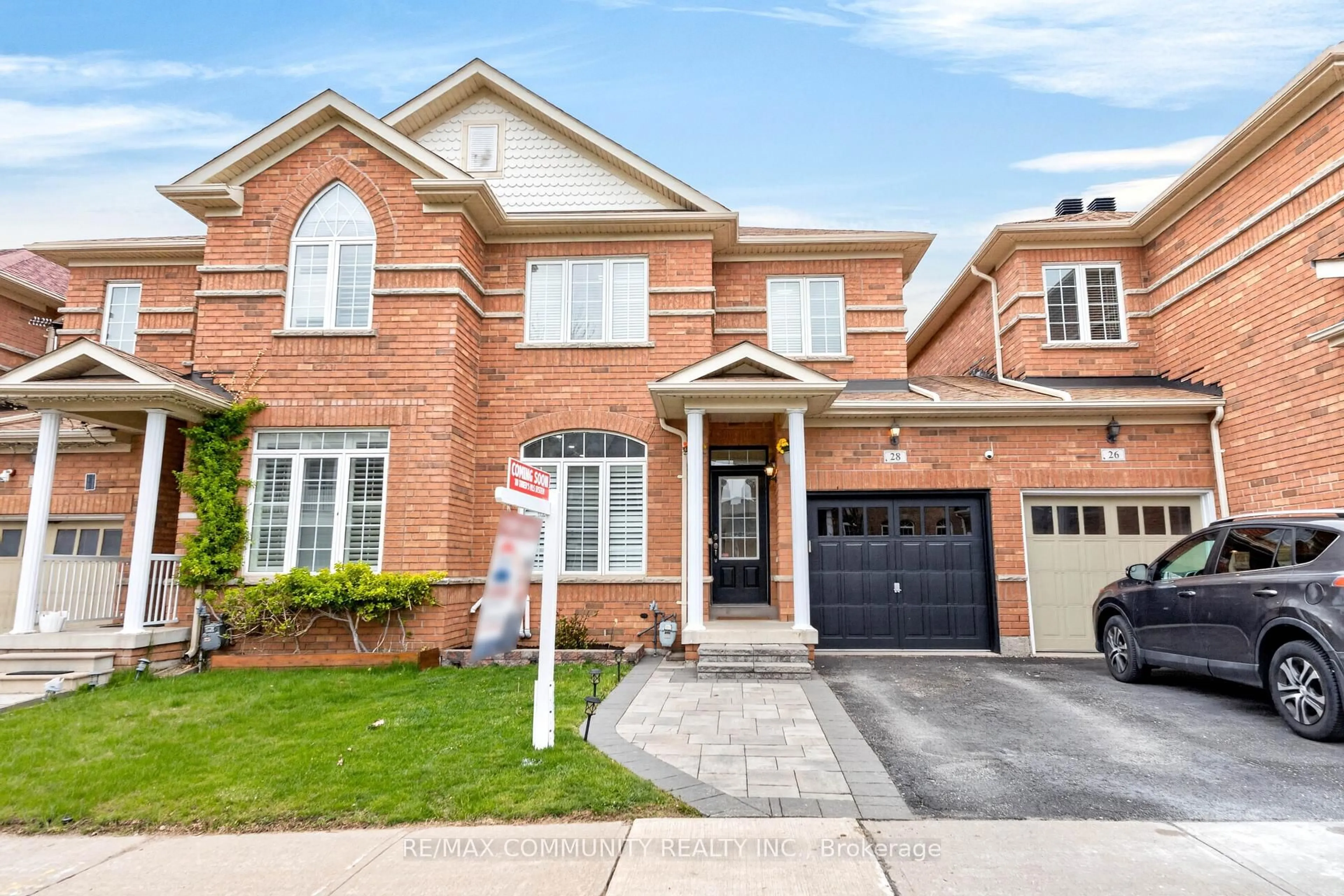 Home with brick exterior material, street for 28 Radmore Pl, Markham Ontario L6B 0G7