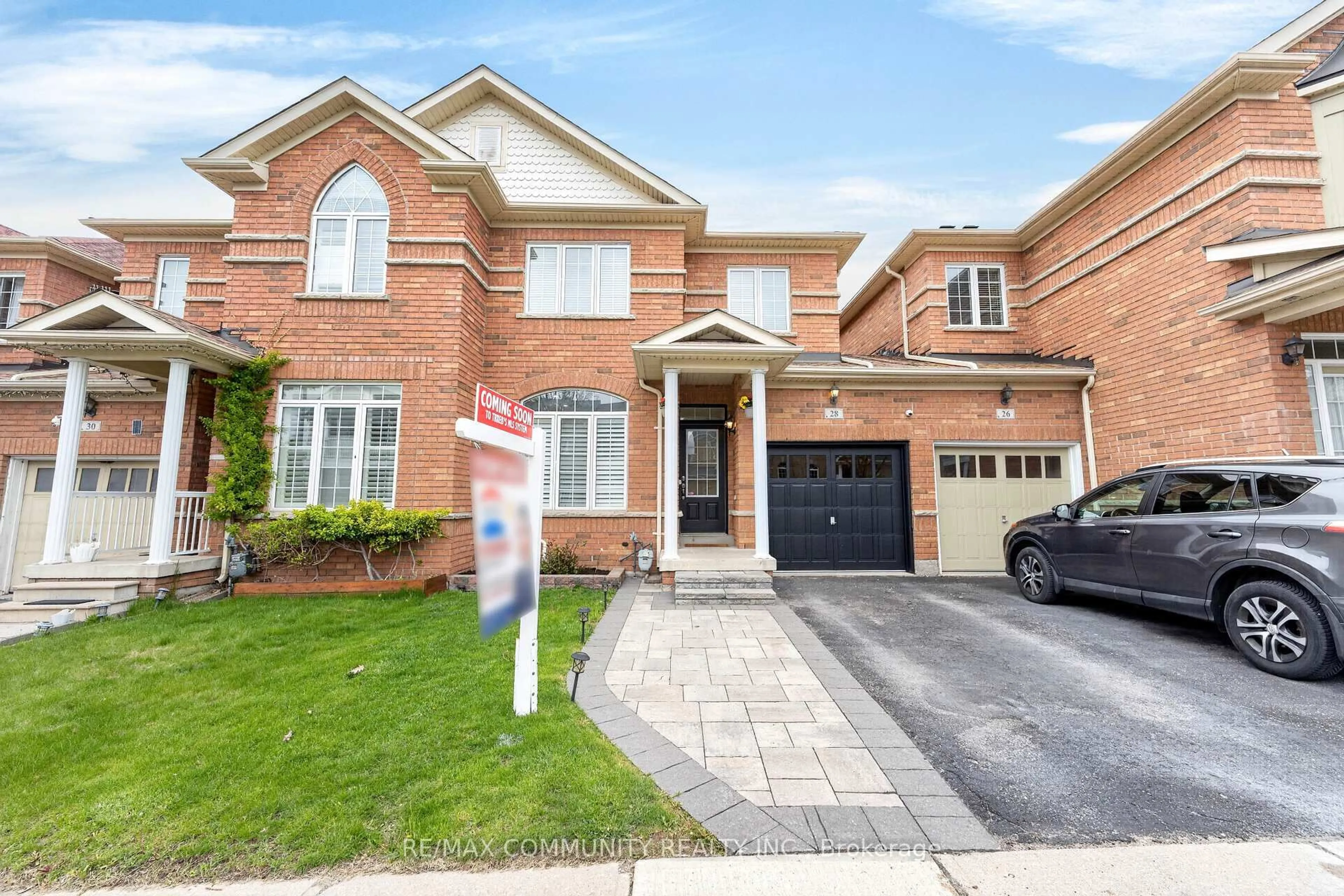 Home with brick exterior material, street for 28 Radmore Pl, Markham Ontario L6B 0G7