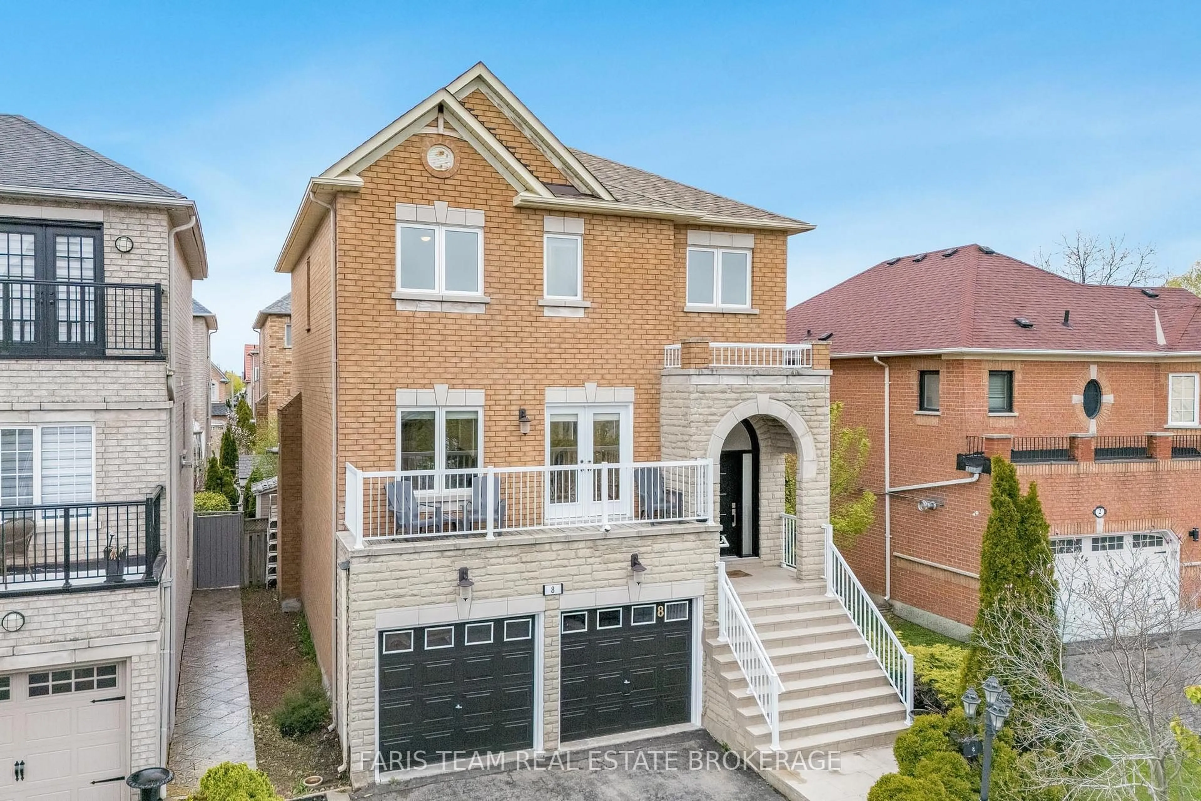 Home with brick exterior material, street for 8 Pietro Dr, Vaughan Ontario L6A 3K5