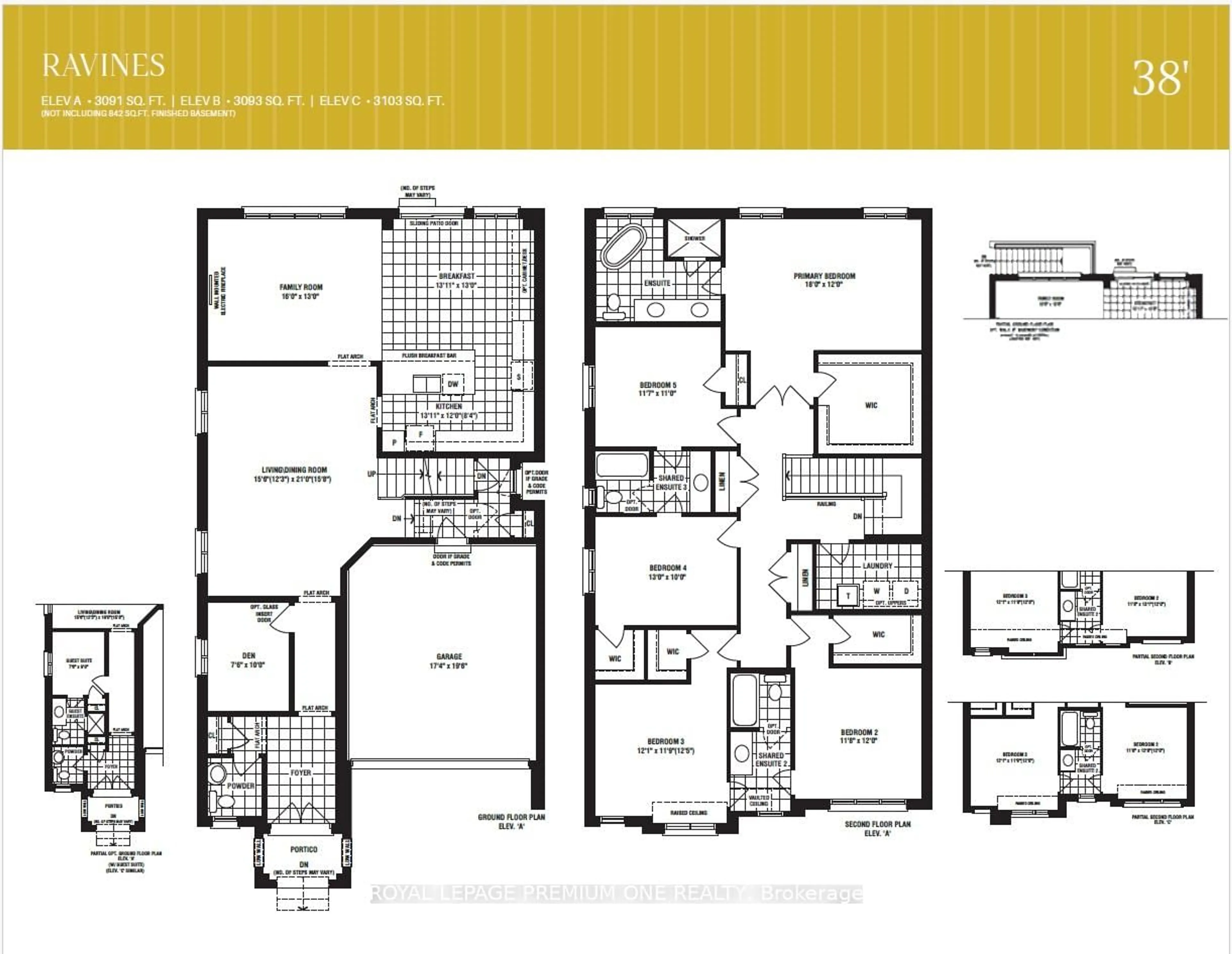 Floor plan for 10 PERCHERON Crt, Markham Ontario L6C 3T8