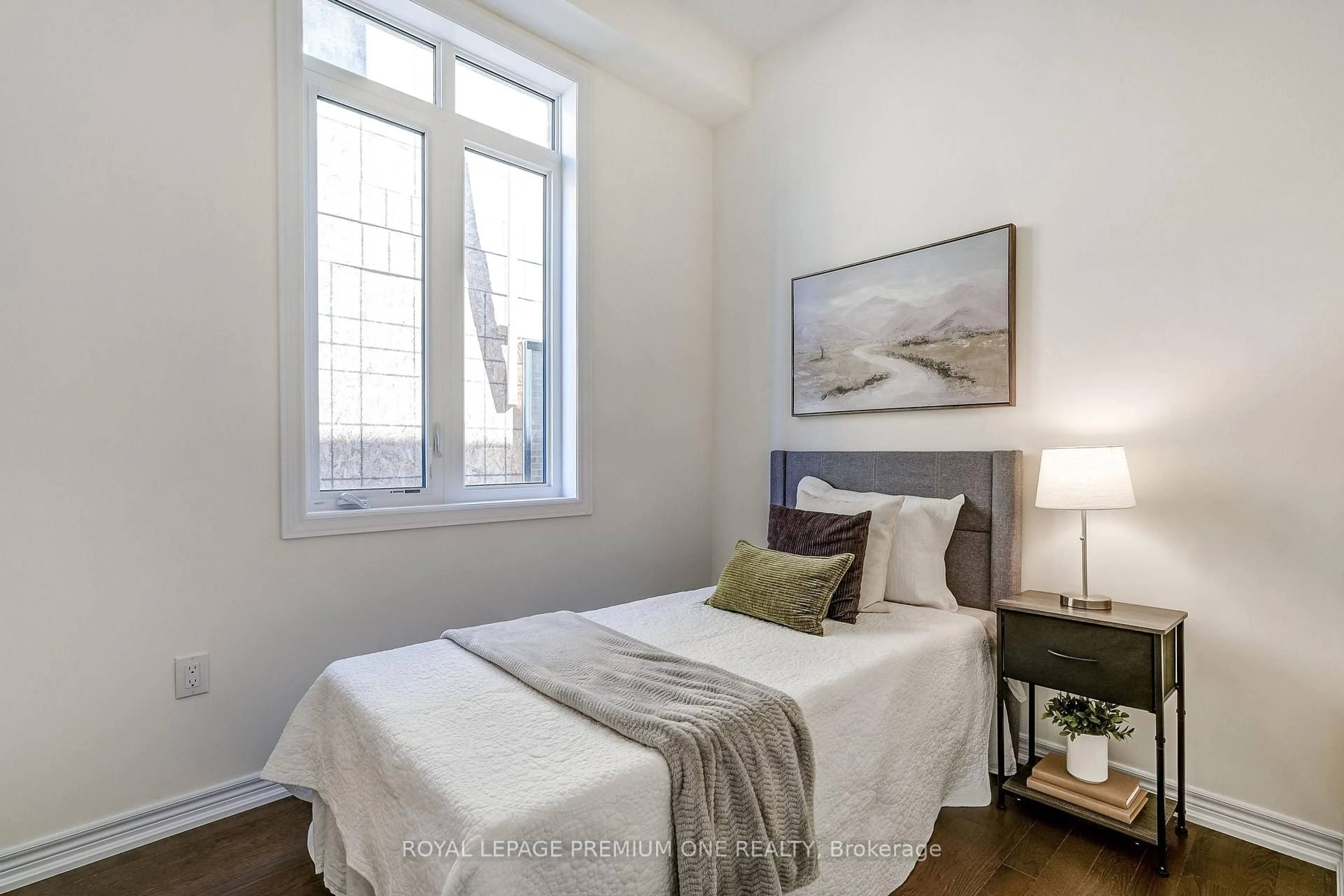Bedroom with bed, unknown for 10 PERCHERON Crt, Markham Ontario L6C 3T8