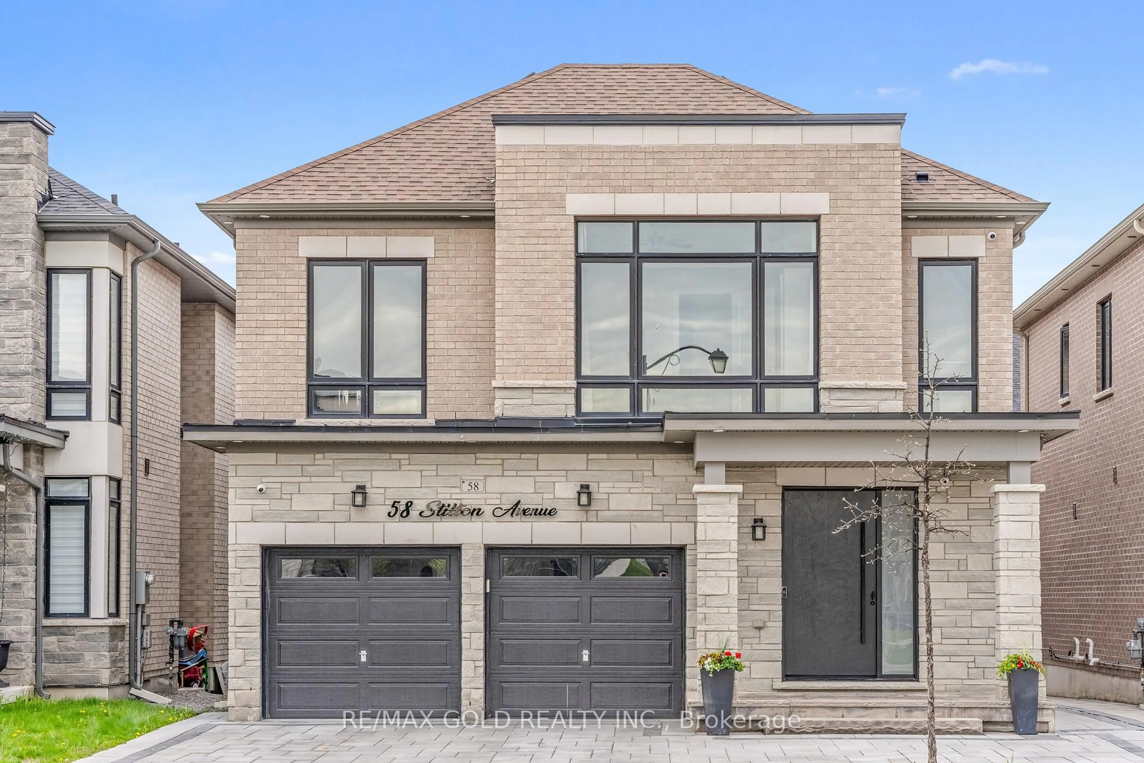 Home with brick exterior material, street for 58 Stilton Ave, Vaughan Ontario L4H 5B9