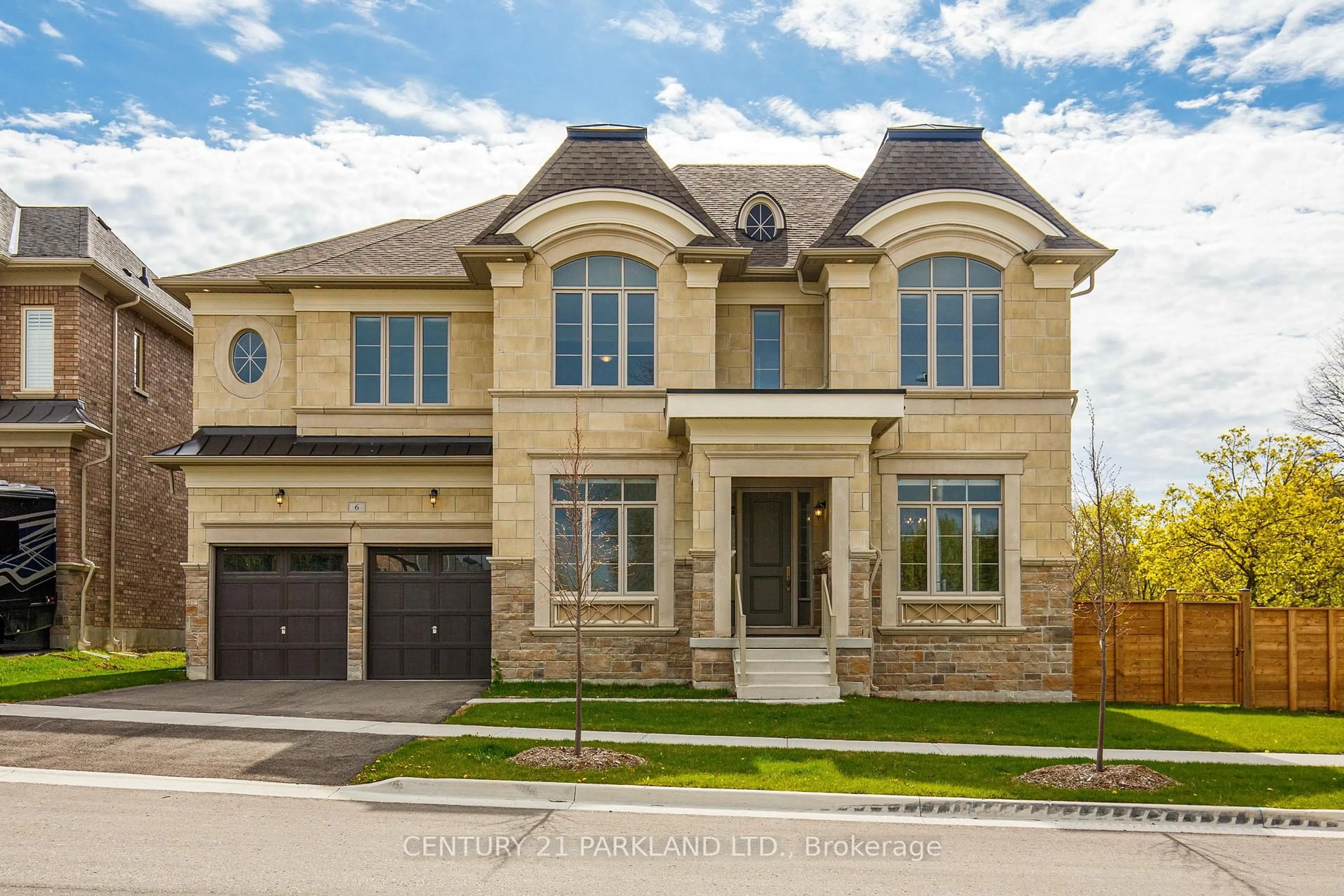 Home with brick exterior material, street for 6 Dennis Reed Crt, Aurora Ontario L4G 4A5