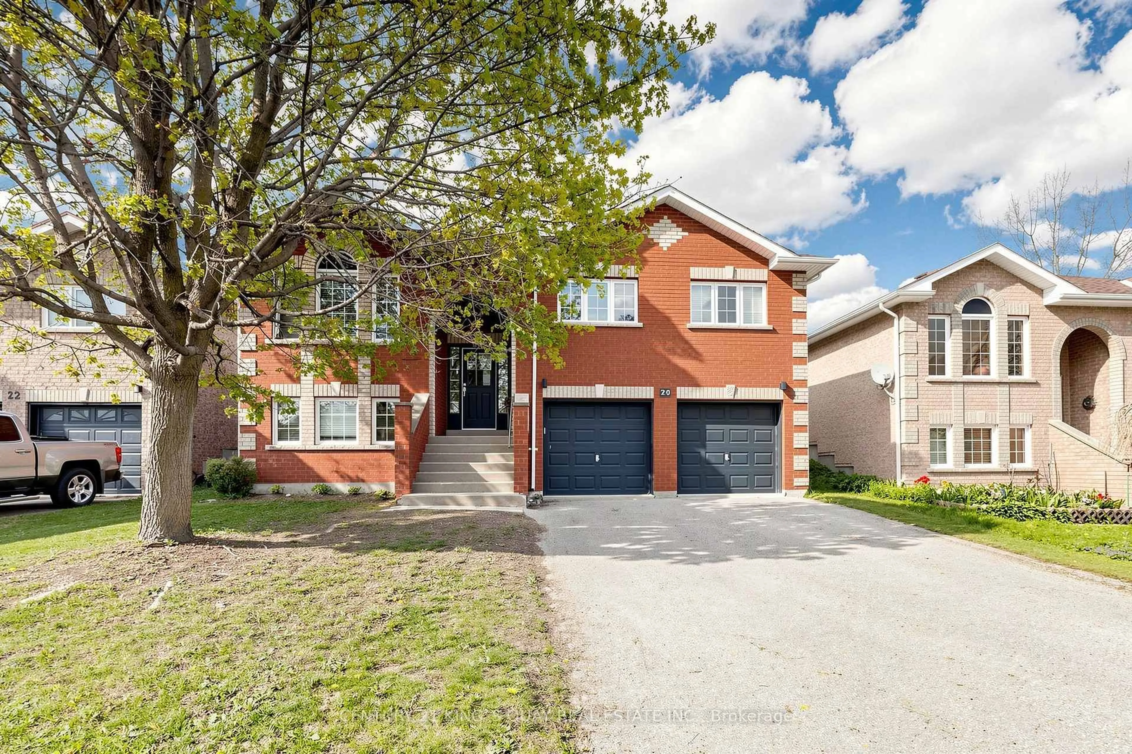 Home with brick exterior material, street for 20 Kerfoot Cres, Georgina Ontario L4P 4C1