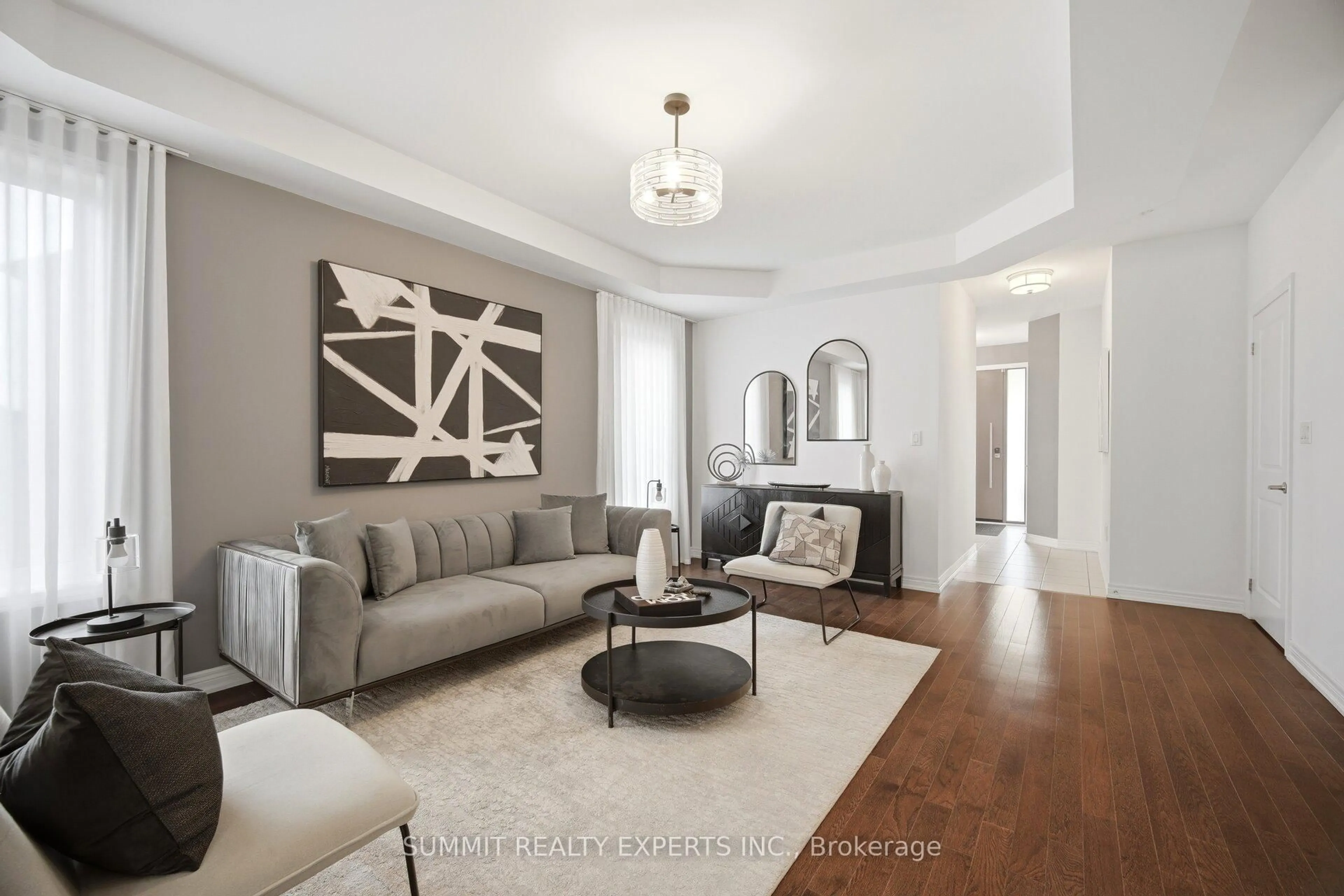 Living room with furniture, unknown for 146 Beaconsfield Dr, Vaughan Ontario L4H 4L7