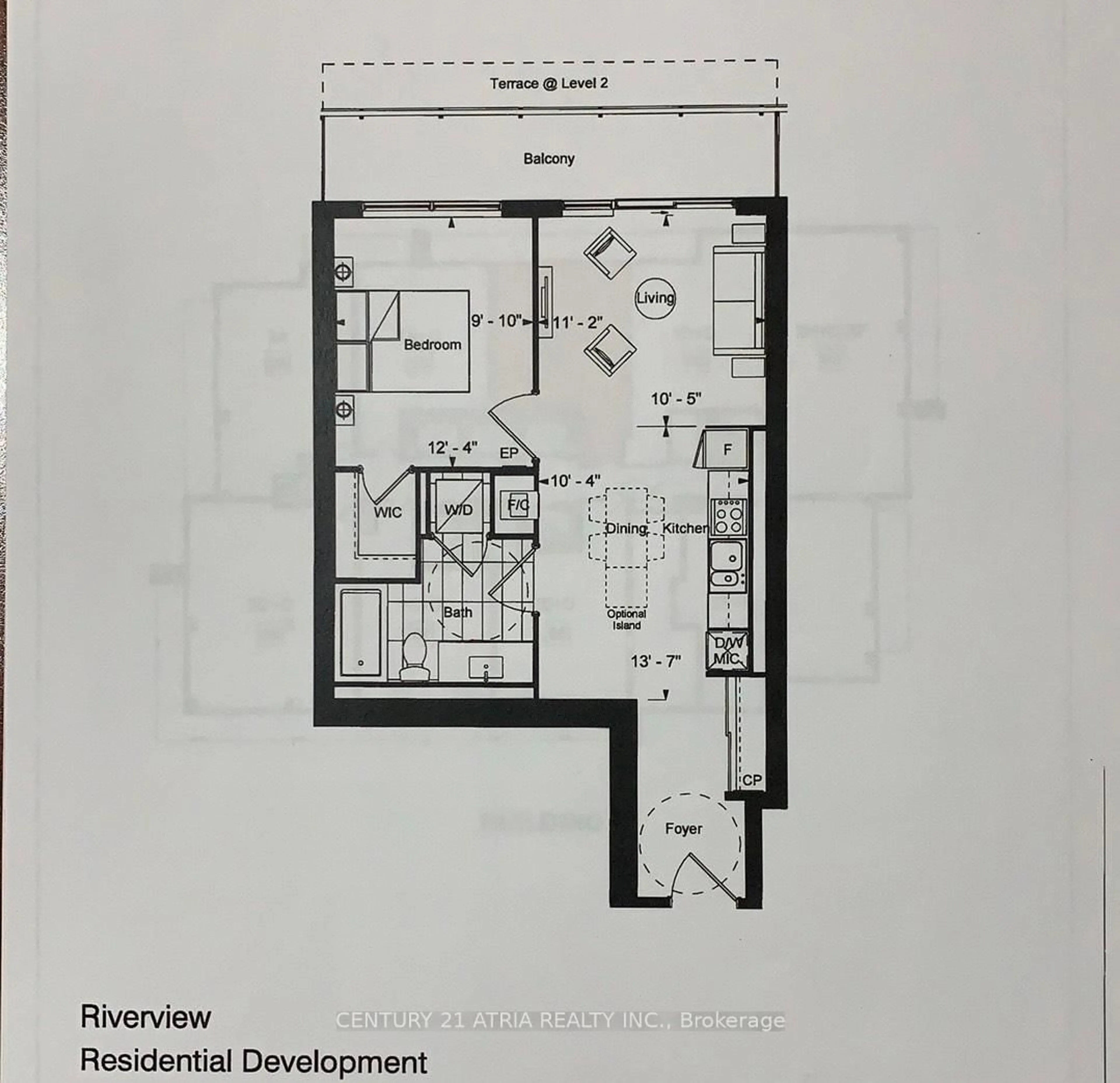 Floor plan for 18 Water Walk Dr #2901, Markham Ontario L3R 6L5