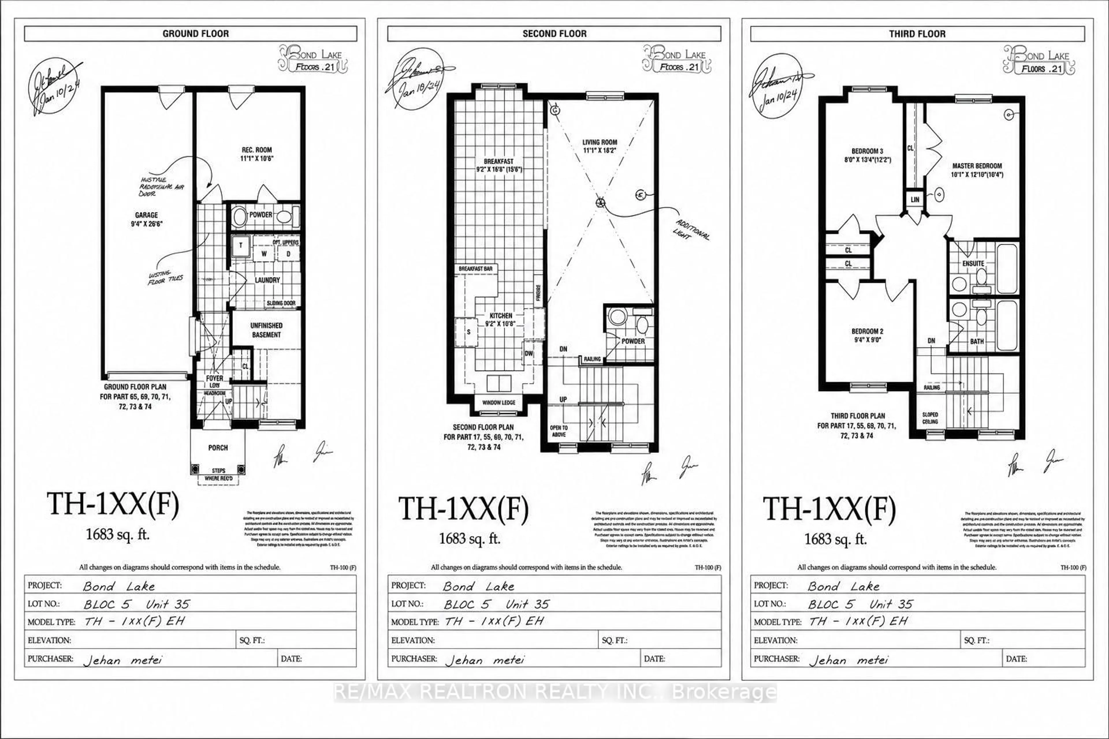 Floor plan for 15 Old Colony Rd #84, Richmond Hill Ontario L4E 4L5