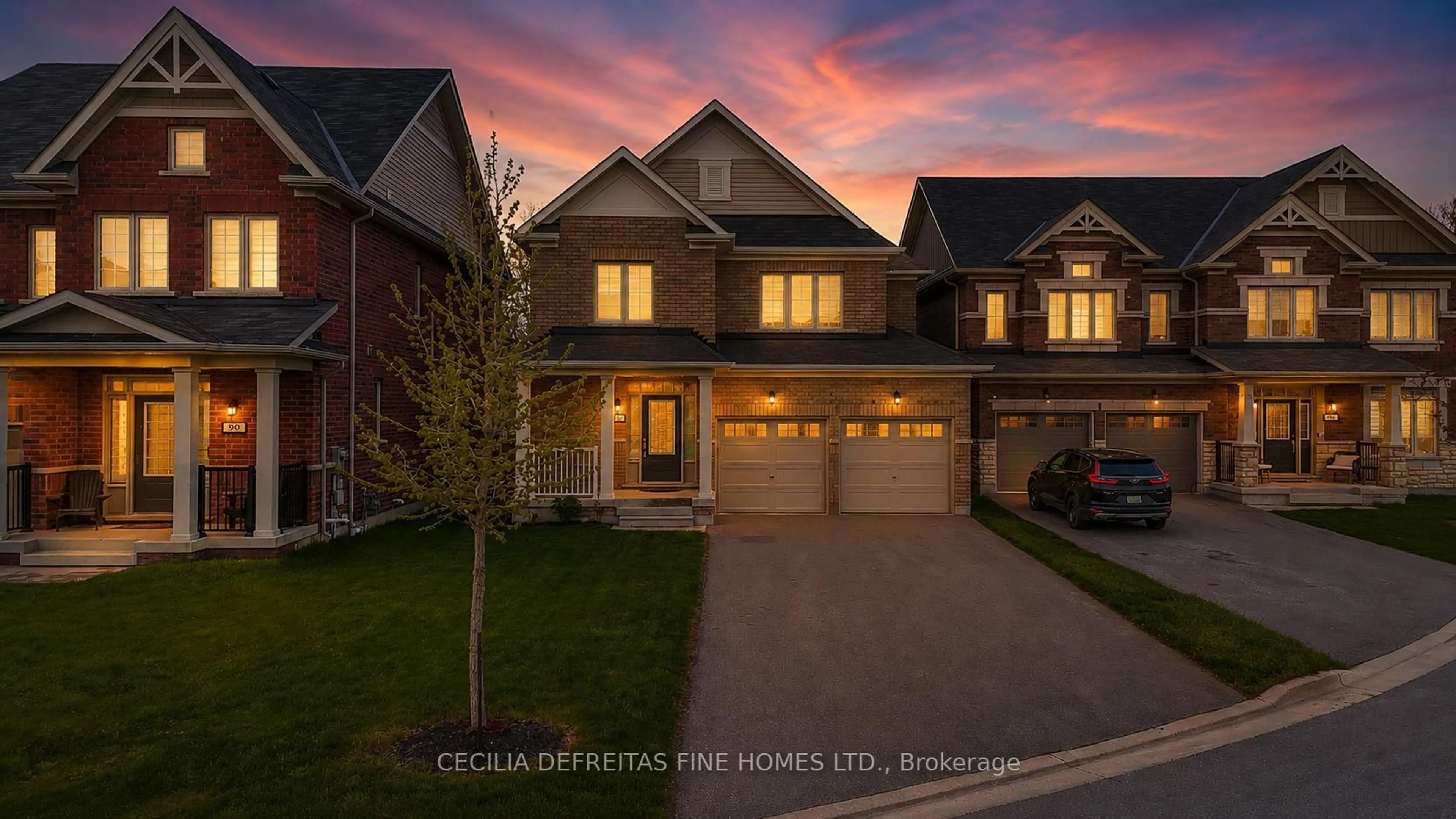 Home with brick exterior material, street for 92 Pridham Pl, New Tecumseth Ontario L0G 1W0