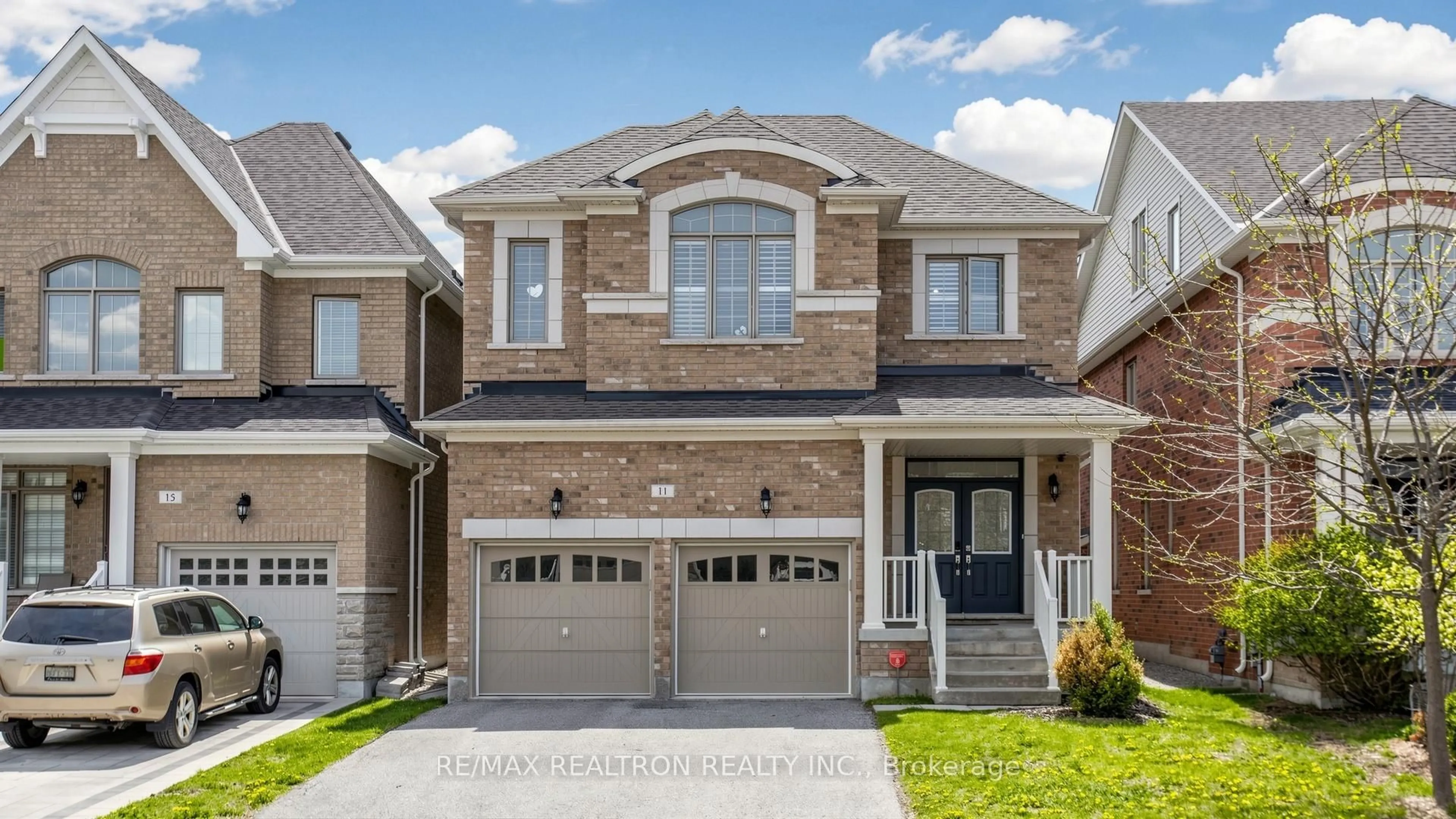 Home with brick exterior material, street for 11 Peter Miller St, Aurora Ontario L4G 0W4