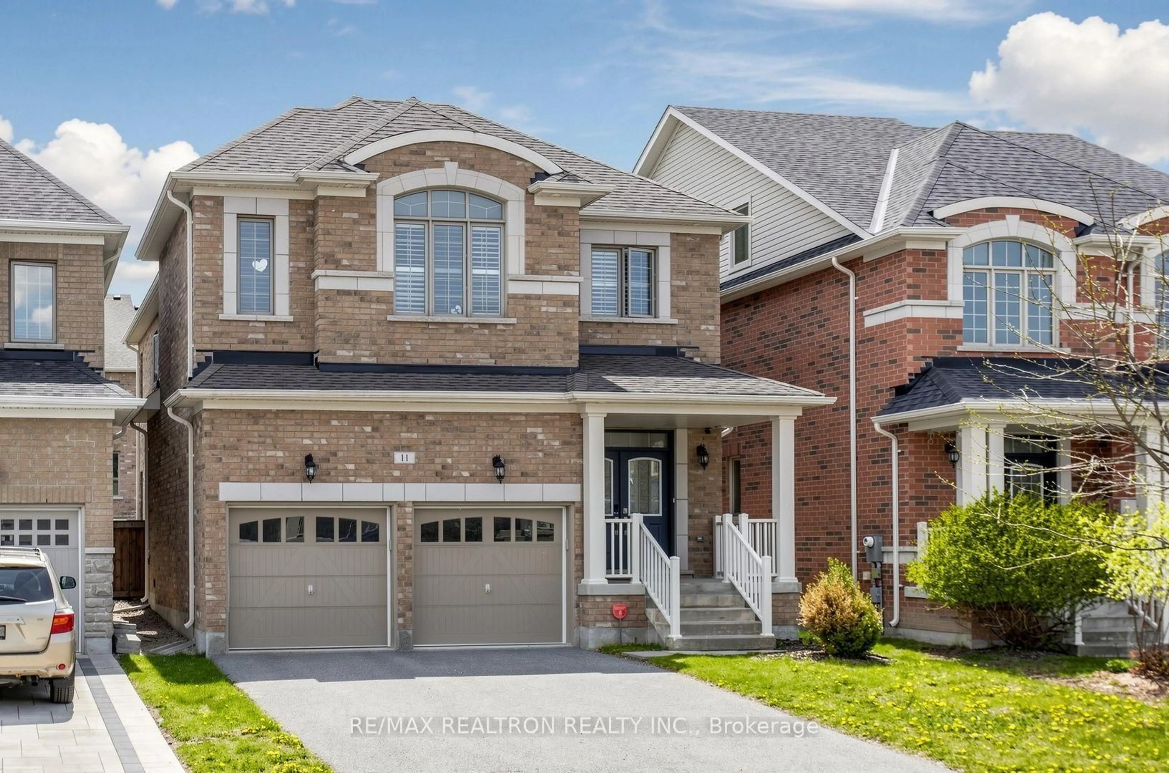 Home with brick exterior material, street for 11 Peter Miller St, Aurora Ontario L4G 0W4