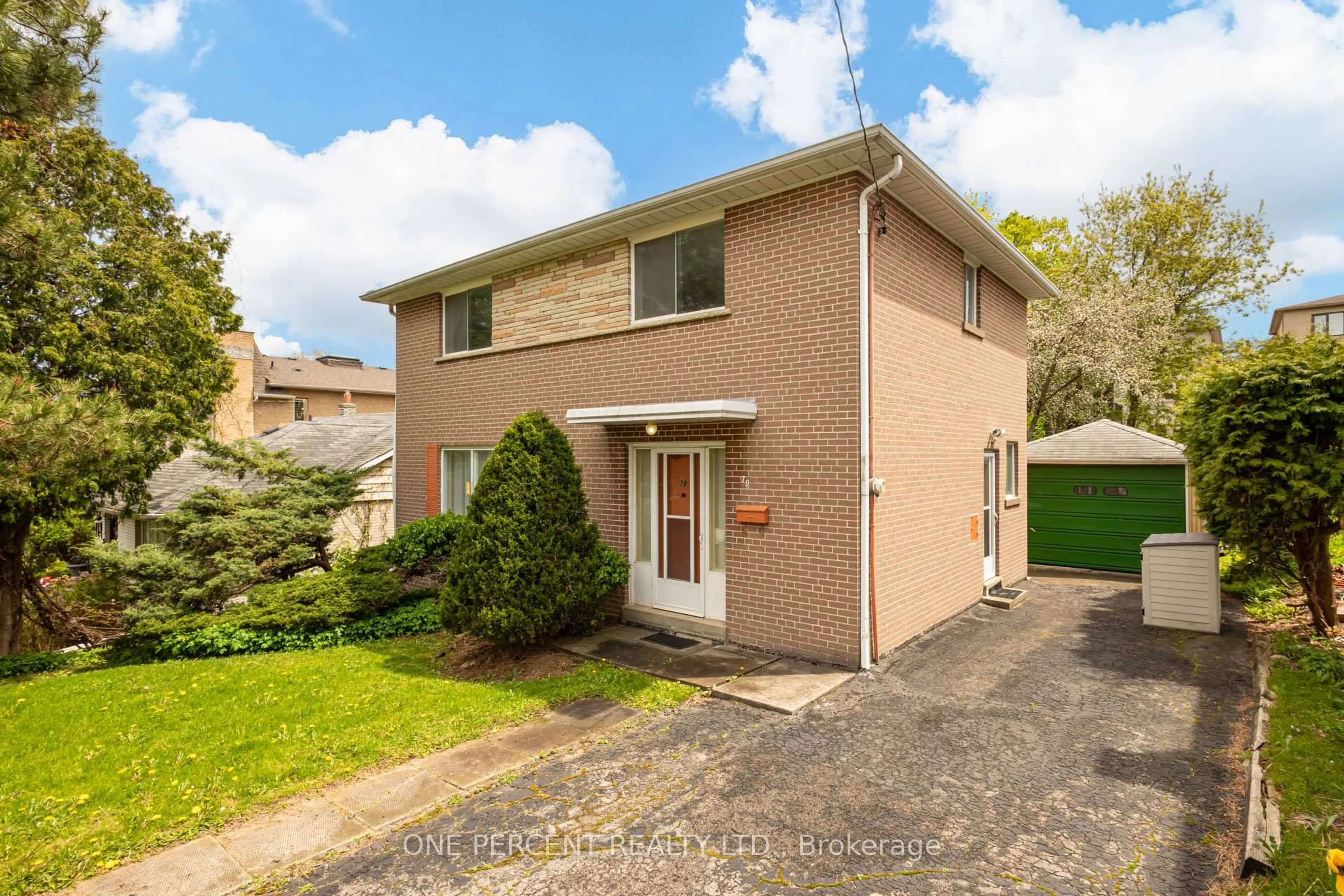 Home with brick exterior material, street for 79 Grandview Ave, Markham Ontario L3T 1H3
