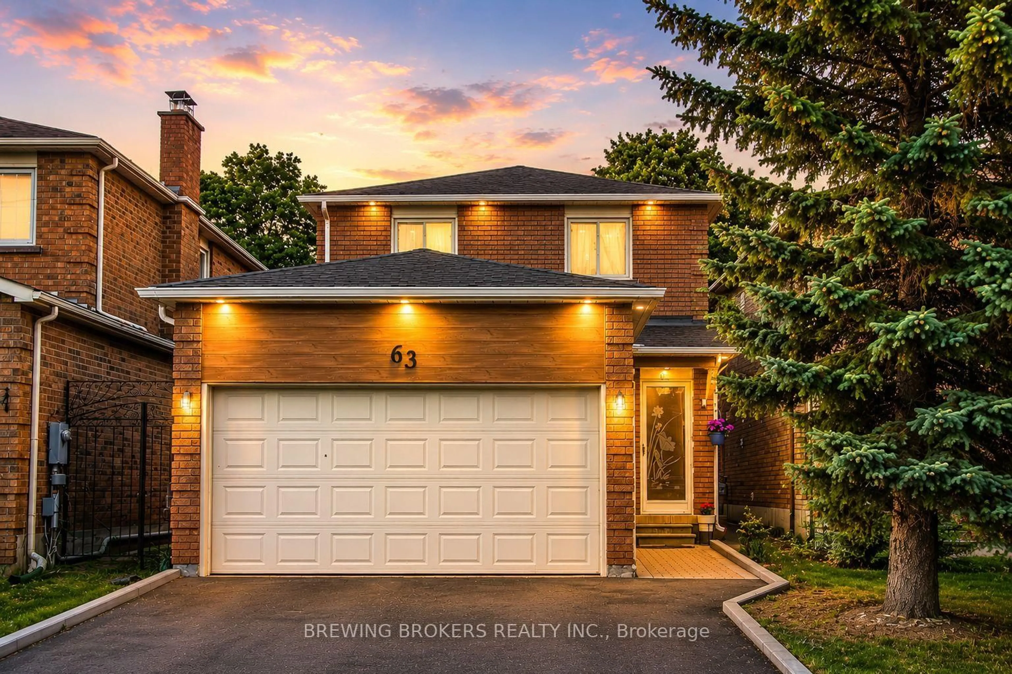 Home with brick exterior material, street for 63 Marita Pl, Vaughan Ontario L4K 3J8