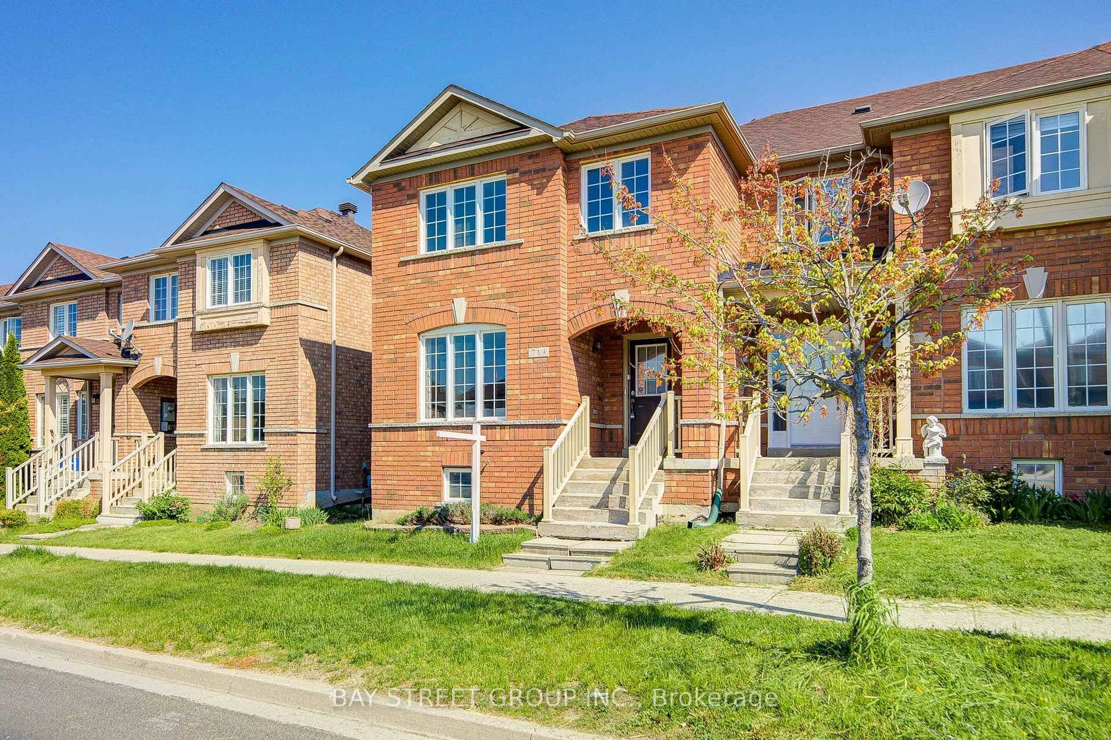 Home with brick exterior material, street for 714 Castlemore Ave, Markham Ontario L6E 1M9
