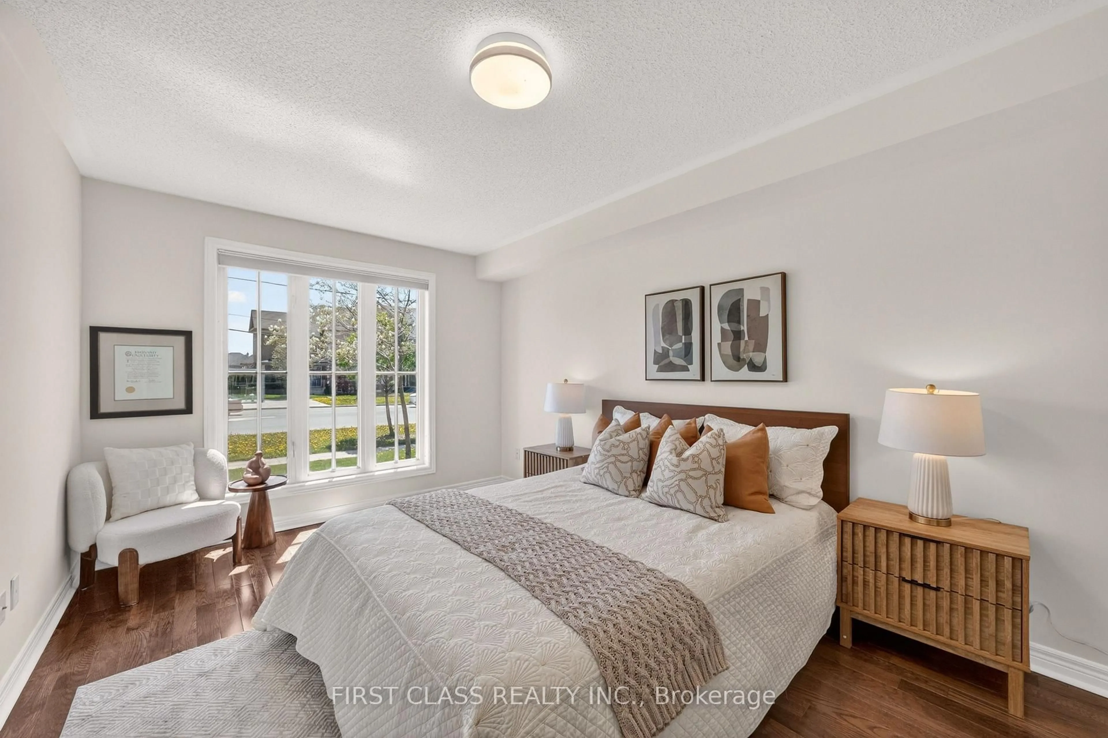 Bedroom with bed, unknown for 2904 Elgin Mills Rd, Markham Ontario L6C 0E5