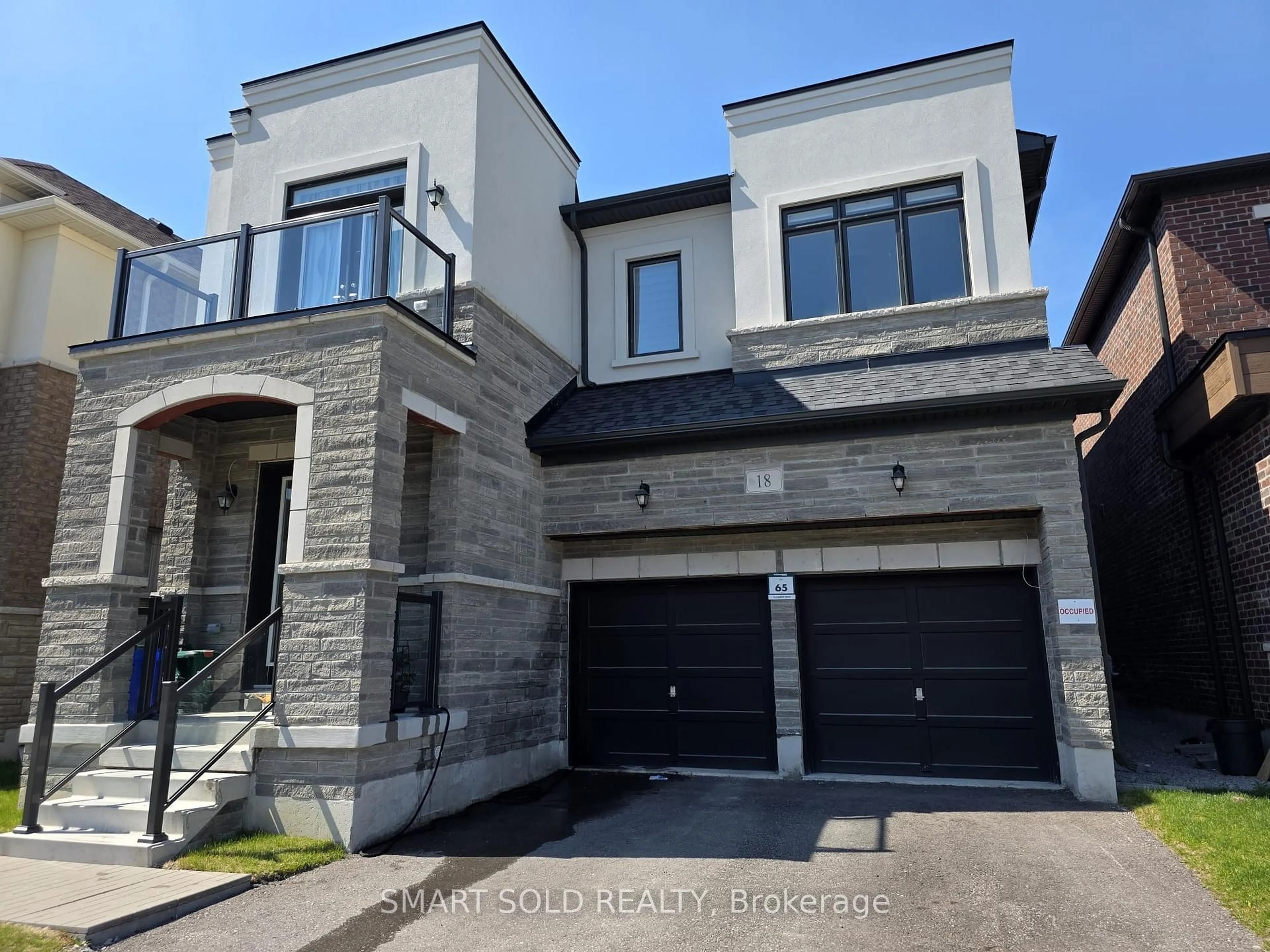 Home with brick exterior material, street for 18 Current Dr, Richmond Hill Ontario L4S 0M5
