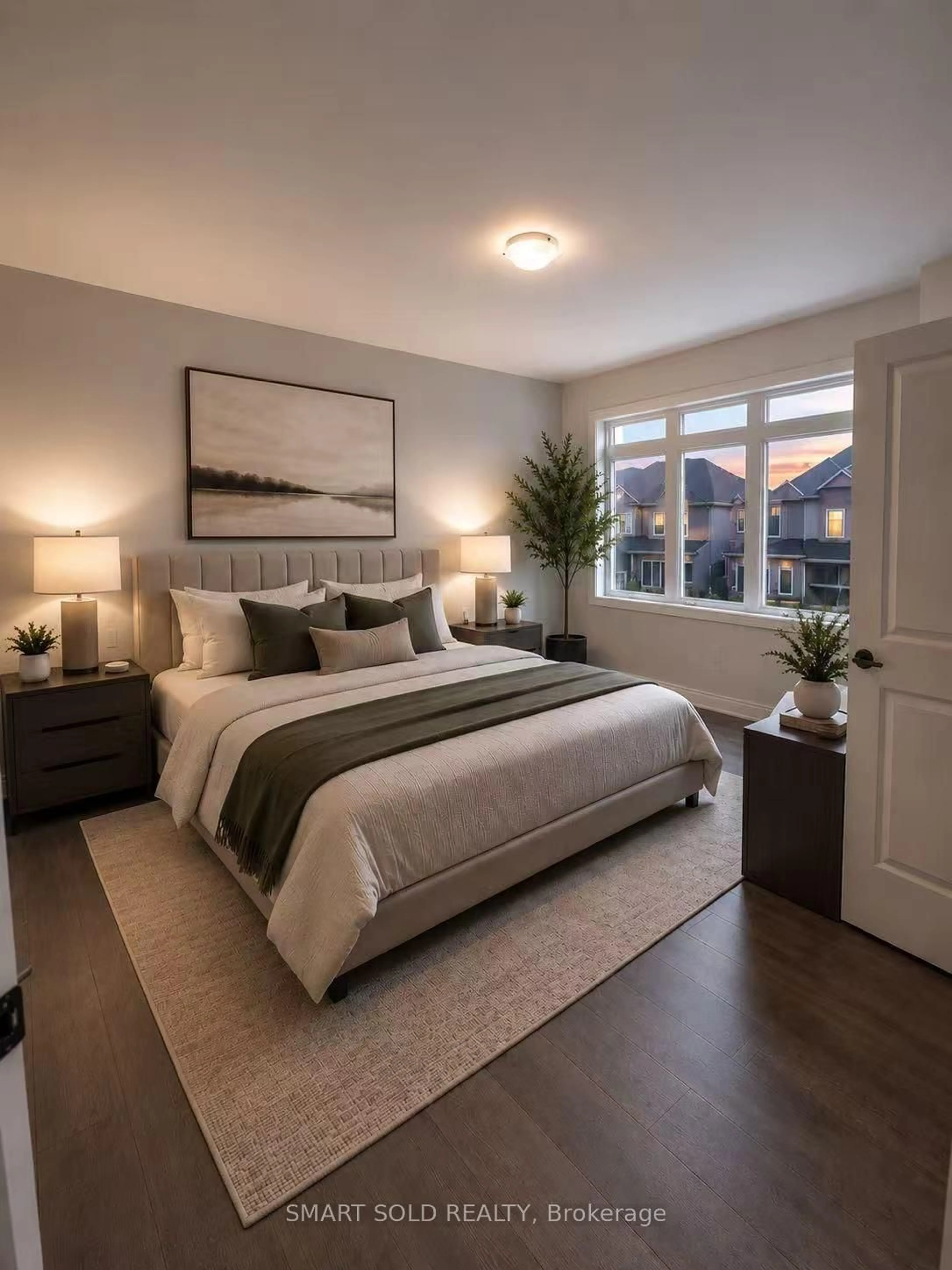 Bedroom with bed, unknown for 18 Current Dr, Richmond Hill Ontario L4S 0M5