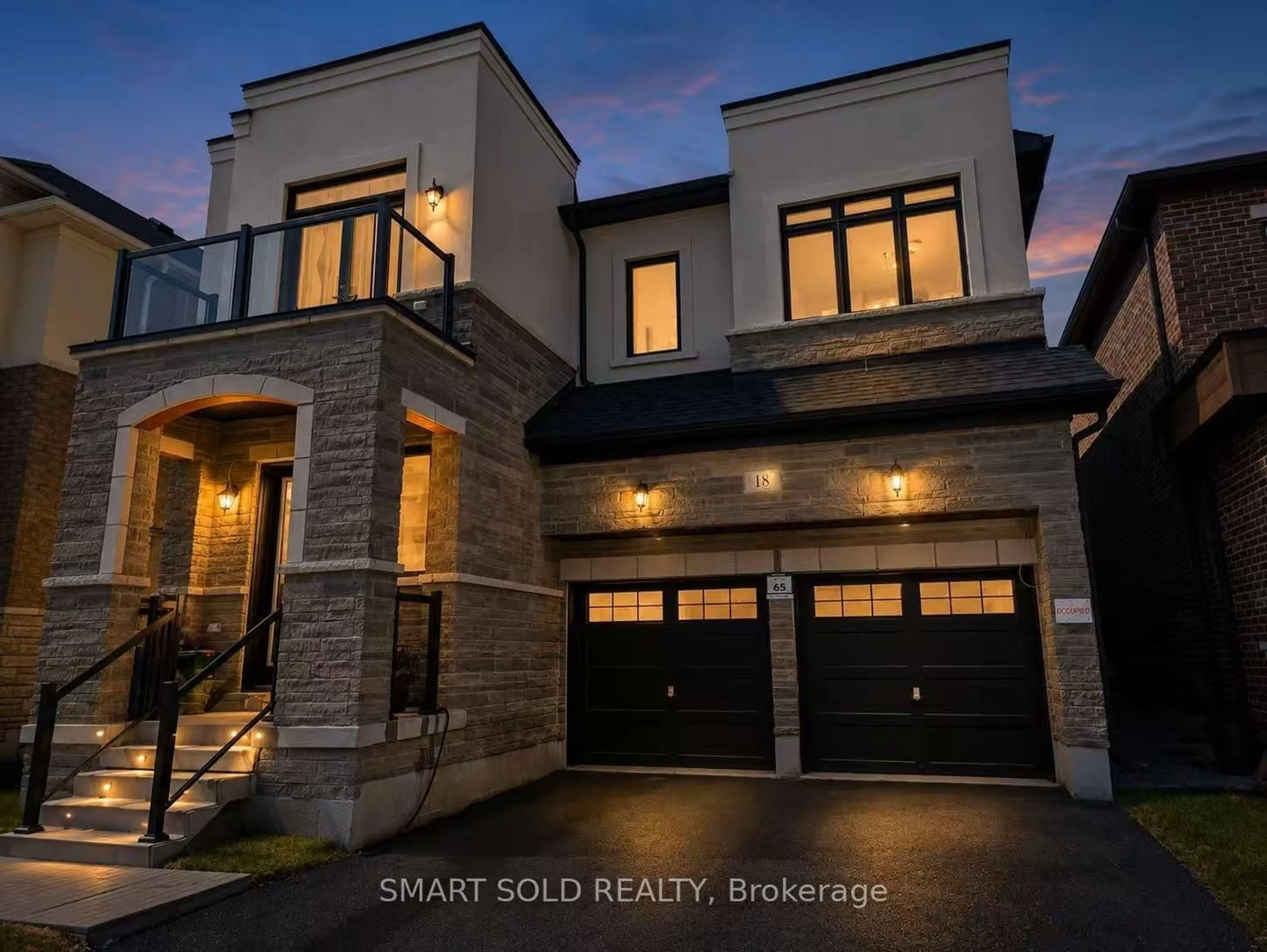 Home with brick exterior material, street for 18 Current Dr, Richmond Hill Ontario L4S 0M5