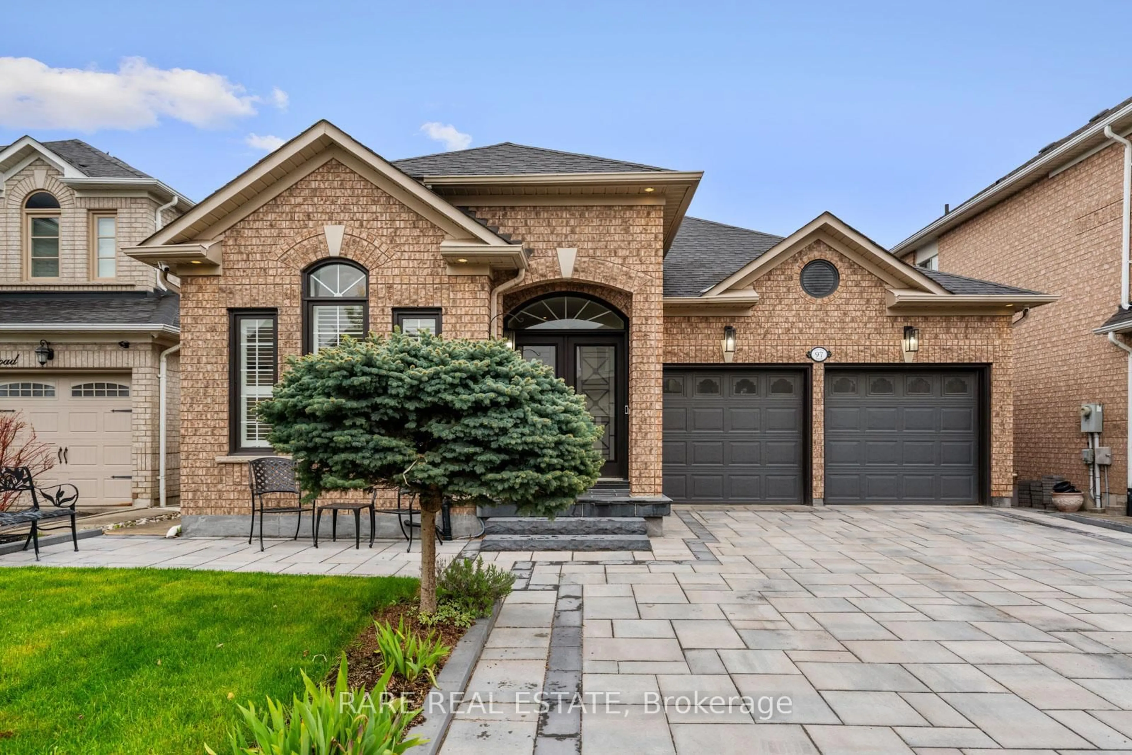 Home with brick exterior material, street for 97 Toscana Rd, Vaughan Ontario L4H 2G1