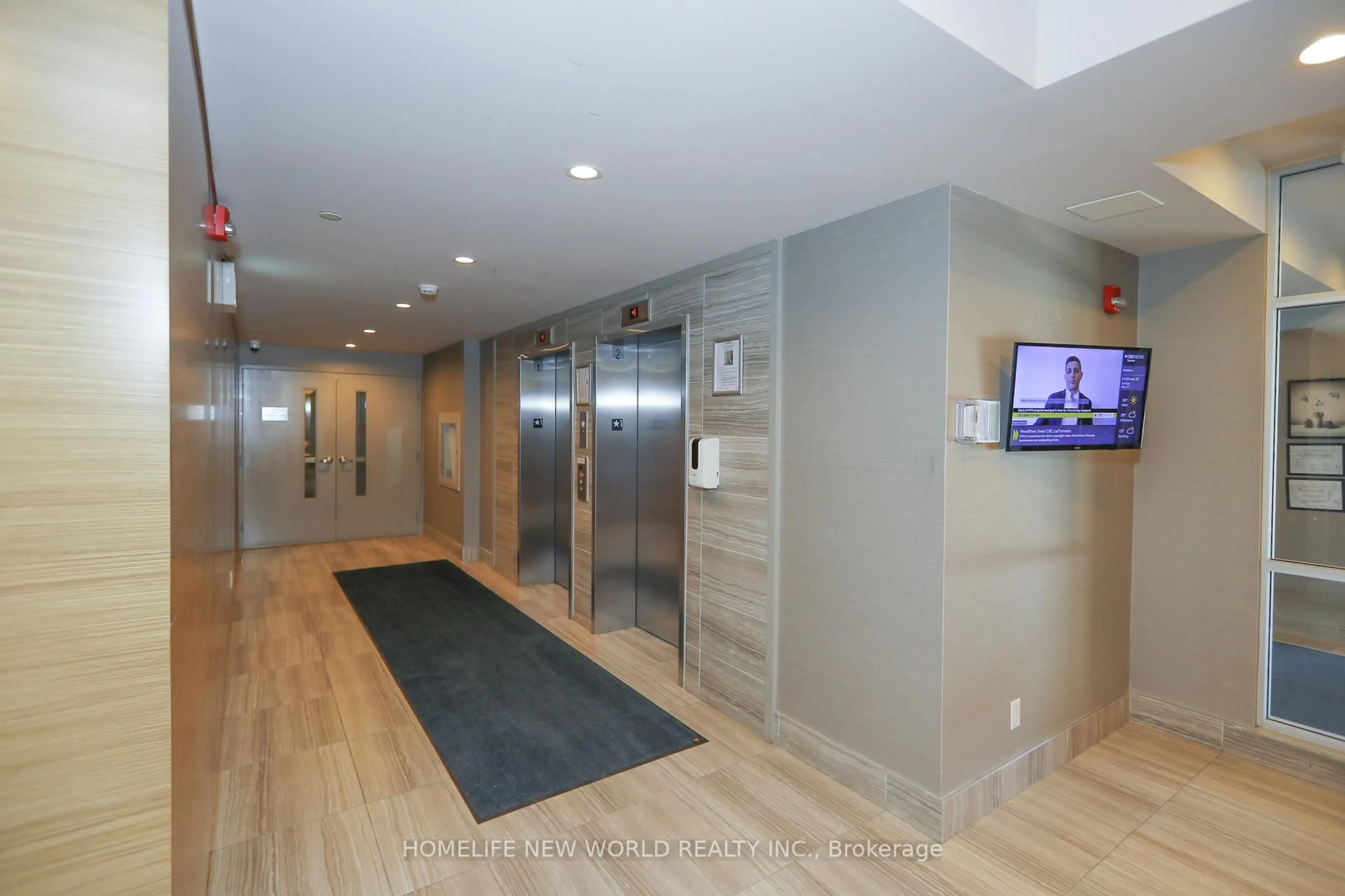 Indoor foyer for 2 Adam Sellers St #405, Markham Ontario L6B 1P5