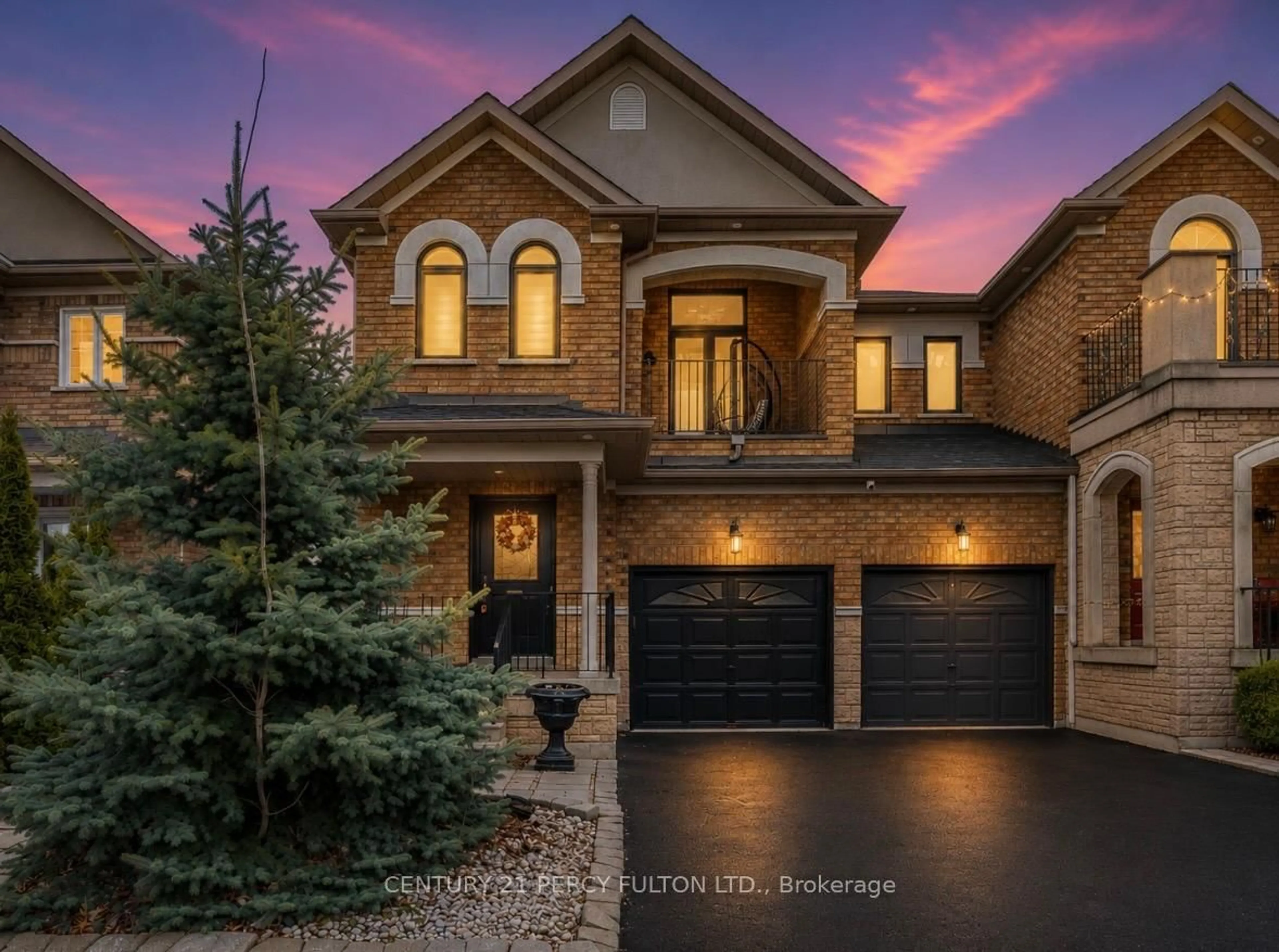 Home with brick exterior material, street for 137 Blue Willow Dr, Vaughan Ontario L4L 9E9