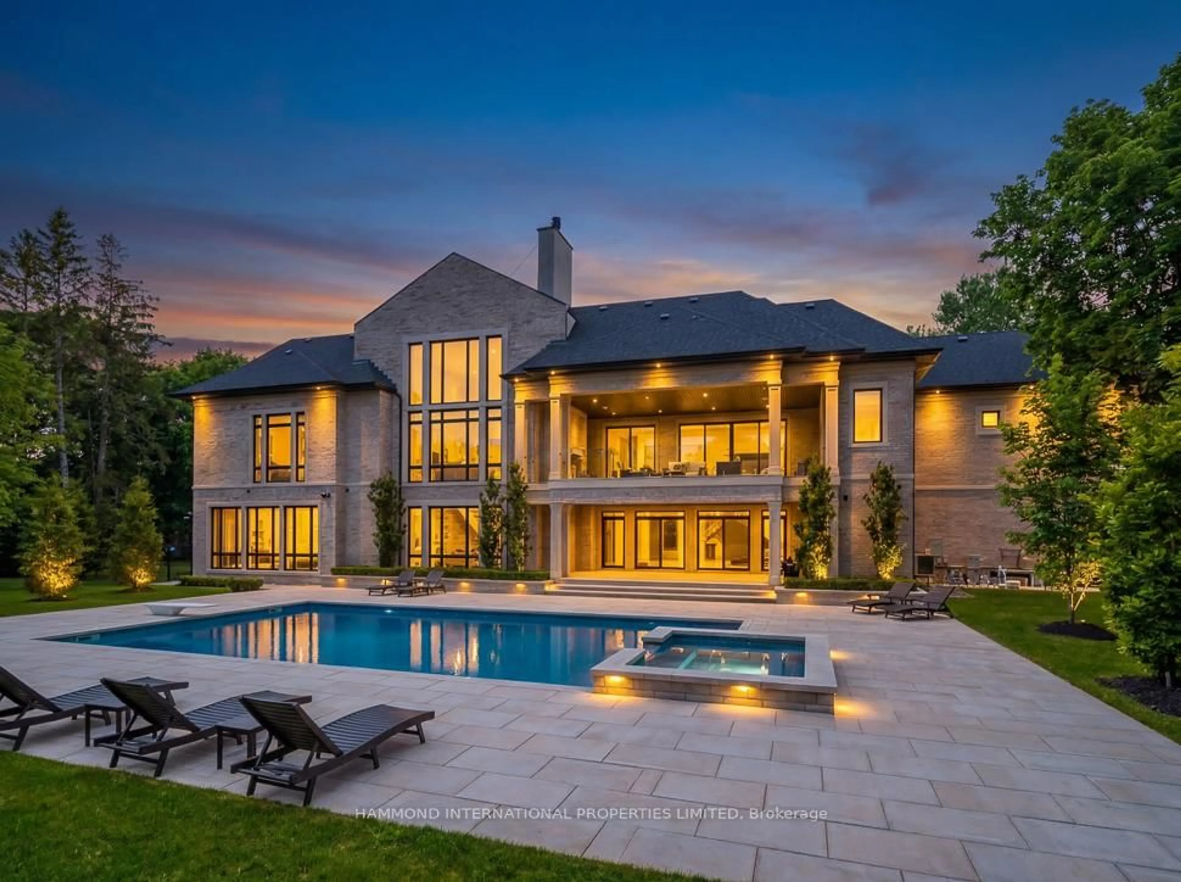 Home with brick exterior material, water/lake/river/ocean view for 46 Steeplechase Ave, Aurora Ontario L4G 6W5