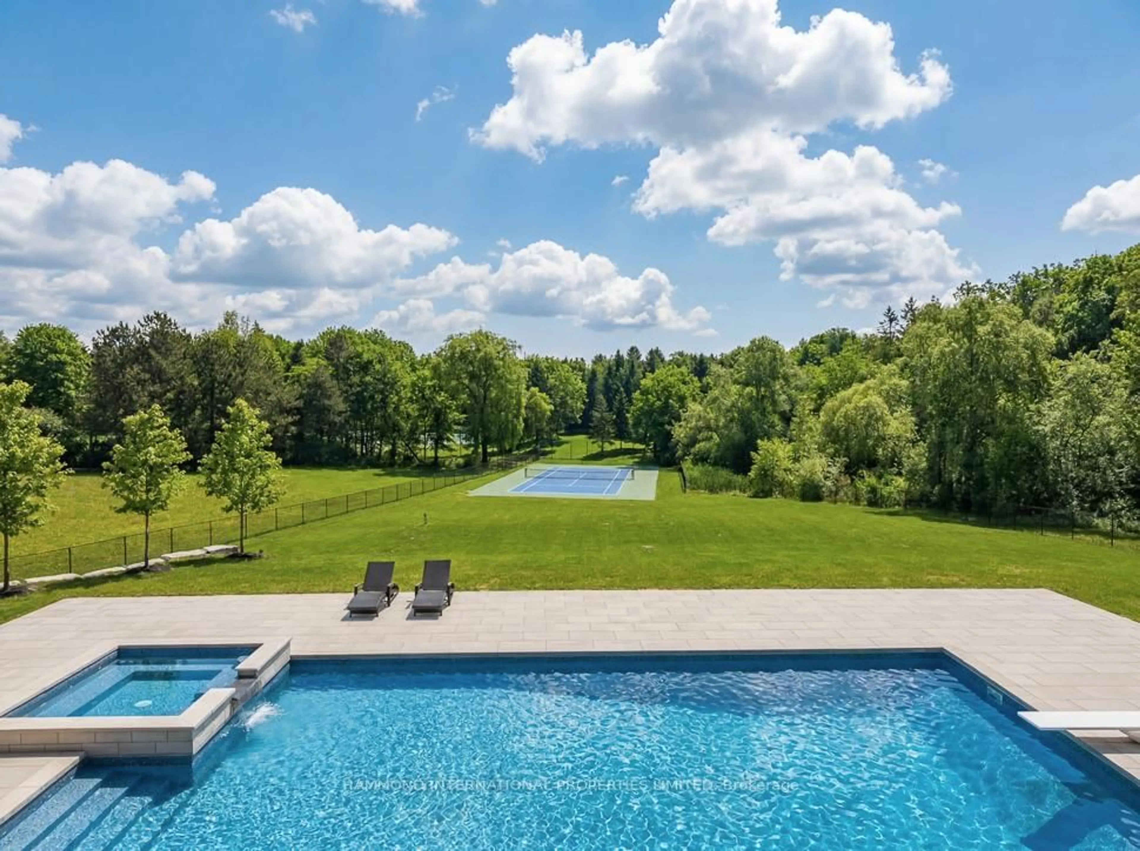 Pool for 46 Steeplechase Ave, Aurora Ontario L4G 6W5